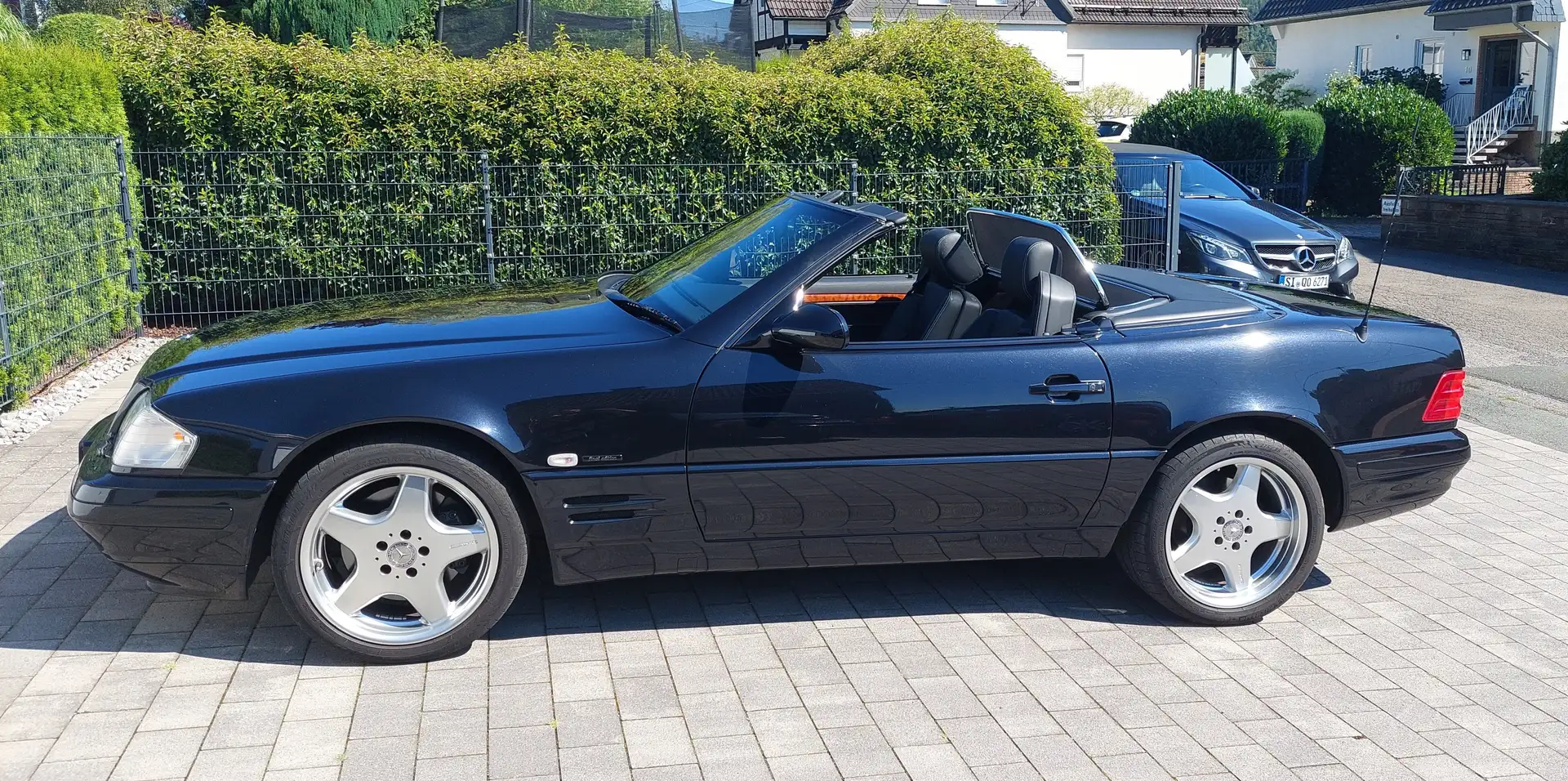 Mercedes-Benz SL 320 SL 320 Final Edition Panorama Dach 1. Hand ! Negro - 1