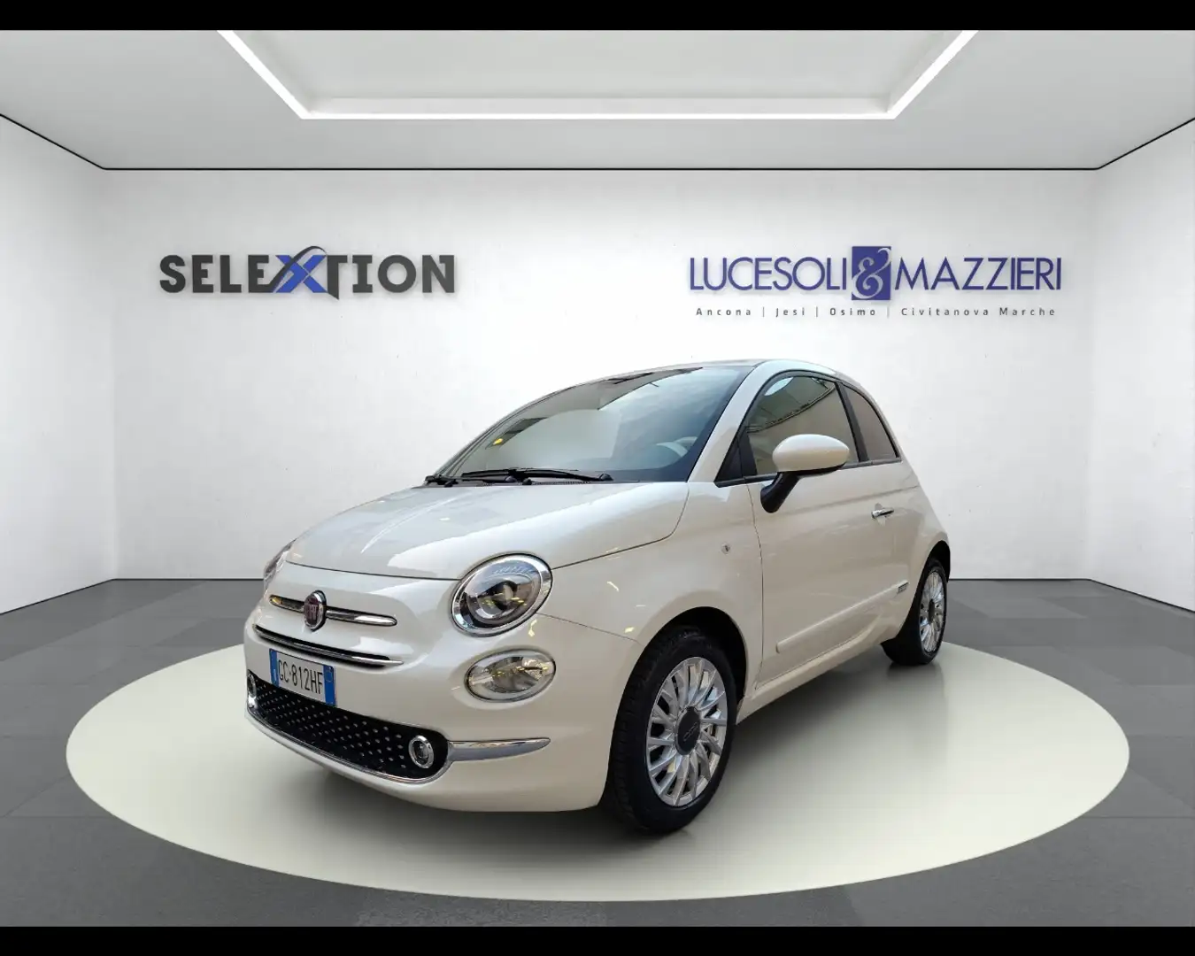 Fiat 500 - 500 1.0 Hybrid Lounge Bianco - 1