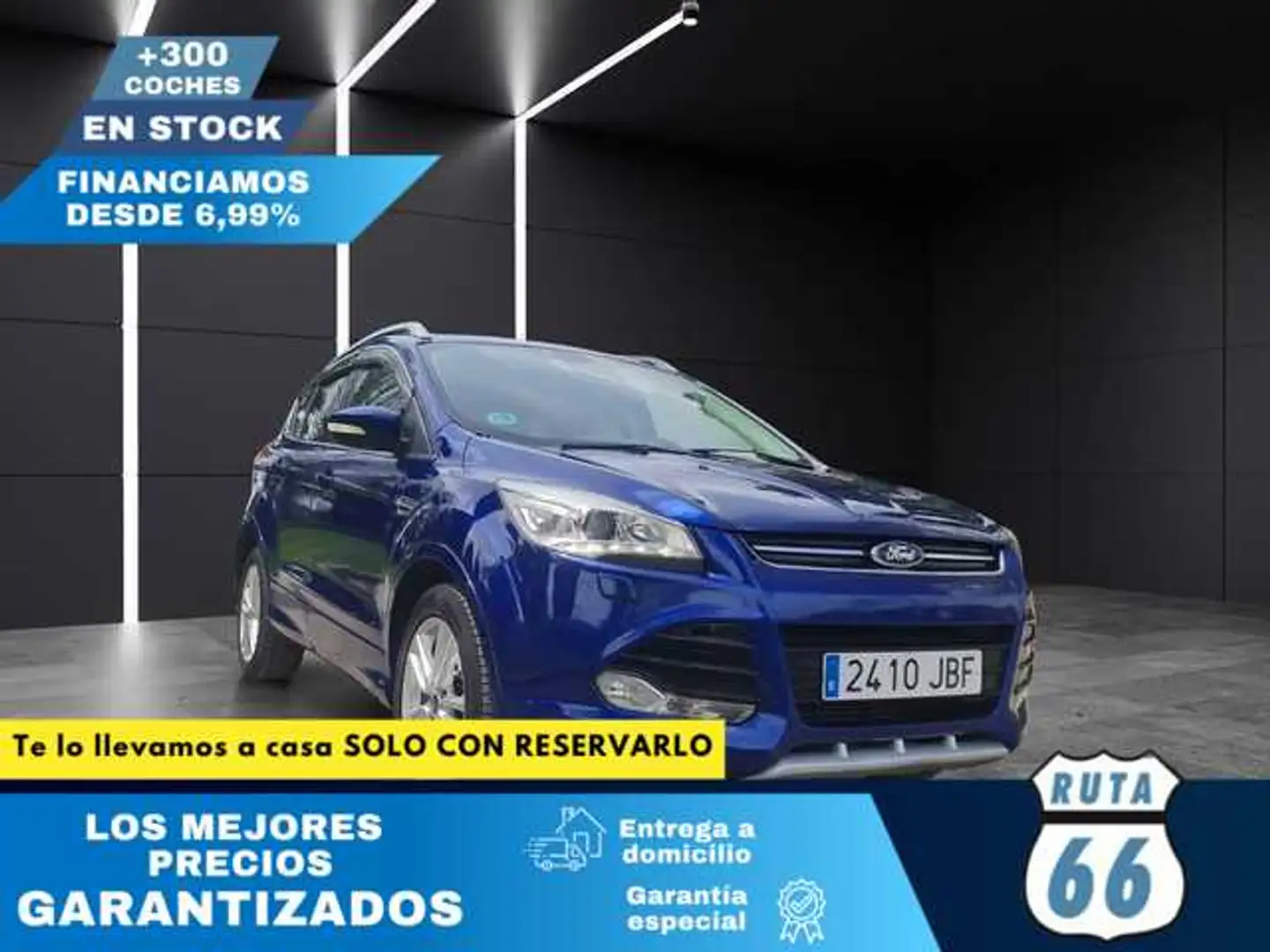 Ford Kuga 2.0TDCi Titanium 4x4 Powershift 180 Azul - 1