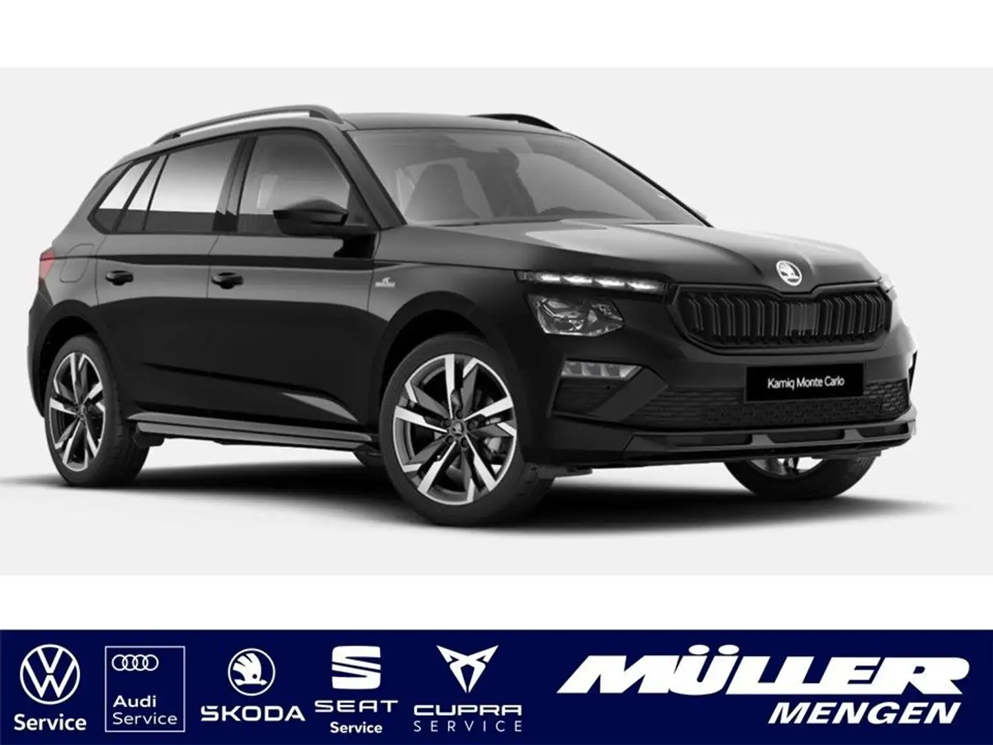 Skoda Kamiq Monte Carlo 1,0 TSI DSG Navi|ACC|AHK|18" Noir - 1