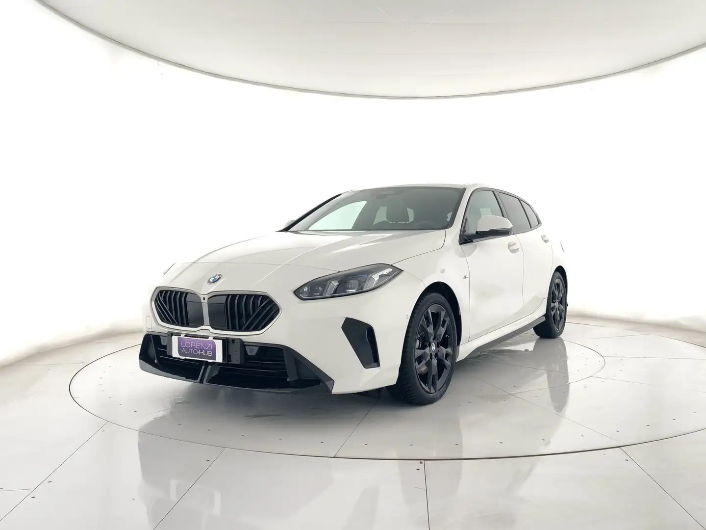 BMW 120 d 48V MSport auto HEAD-UP+CAMERA 360+ACC+C18" Bianco - 2