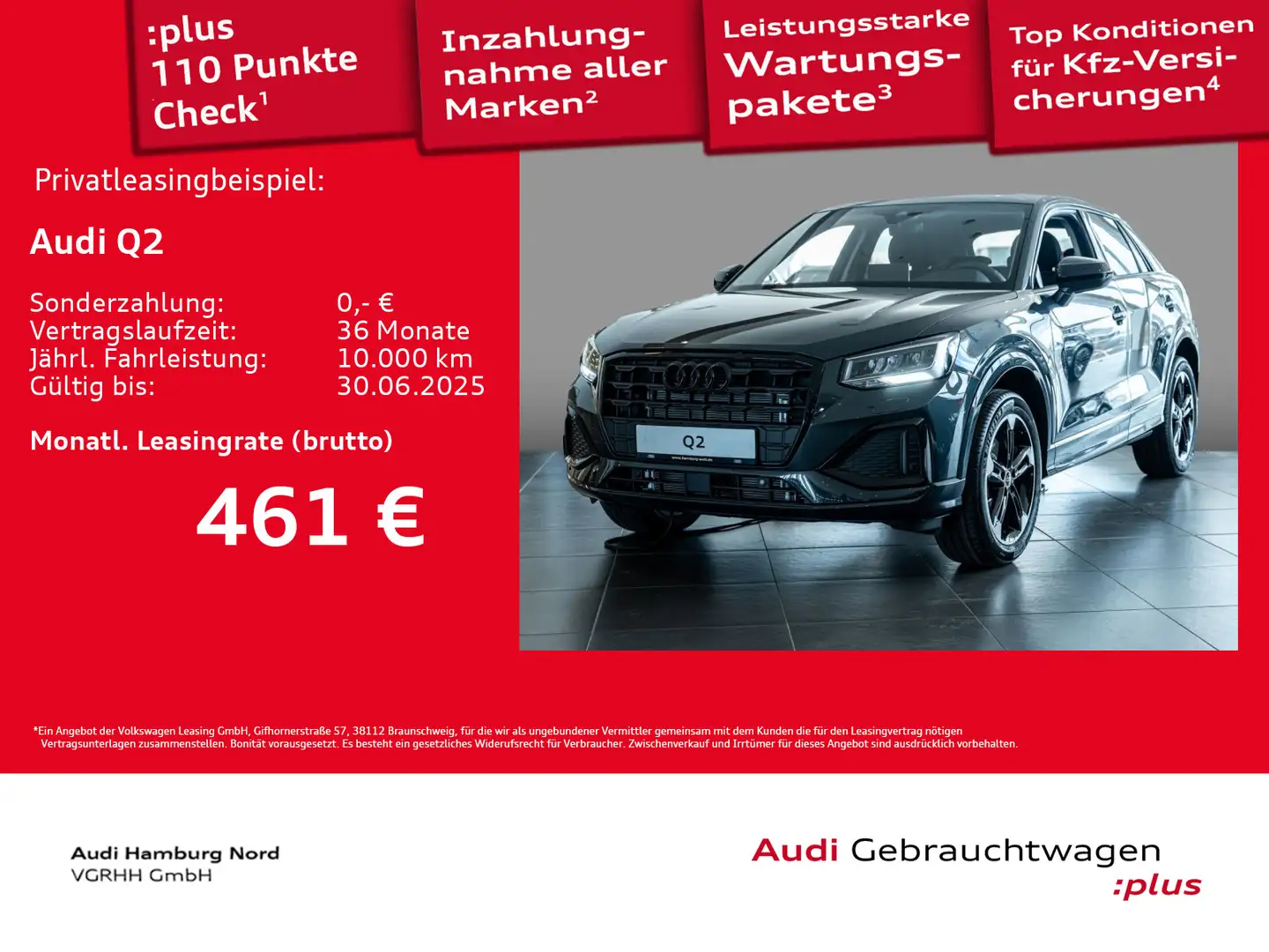 Audi Q2 35  TDI advanced S tronic Rückfkamera Navi Grau - 1
