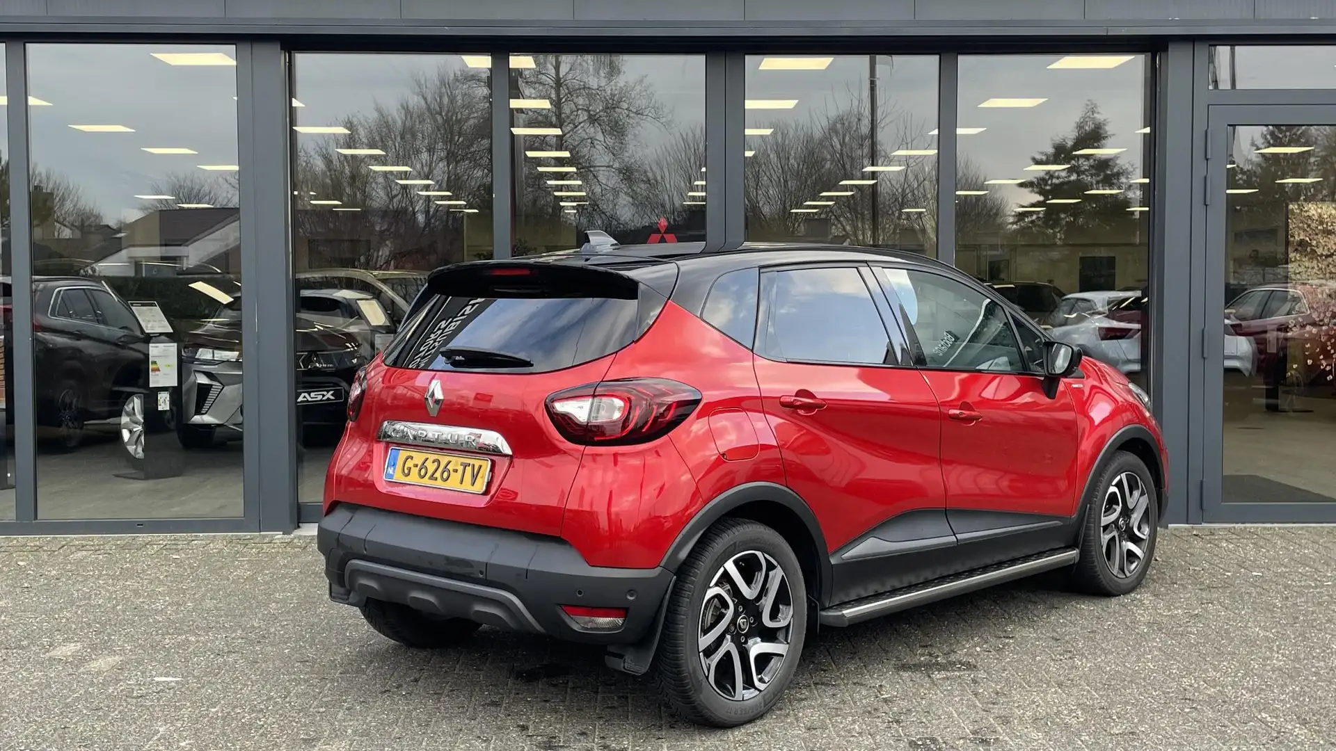 Renault Captur 0.9 TCe Bose | Achteruitrijcamera | Parkeersensore Rouge - 2