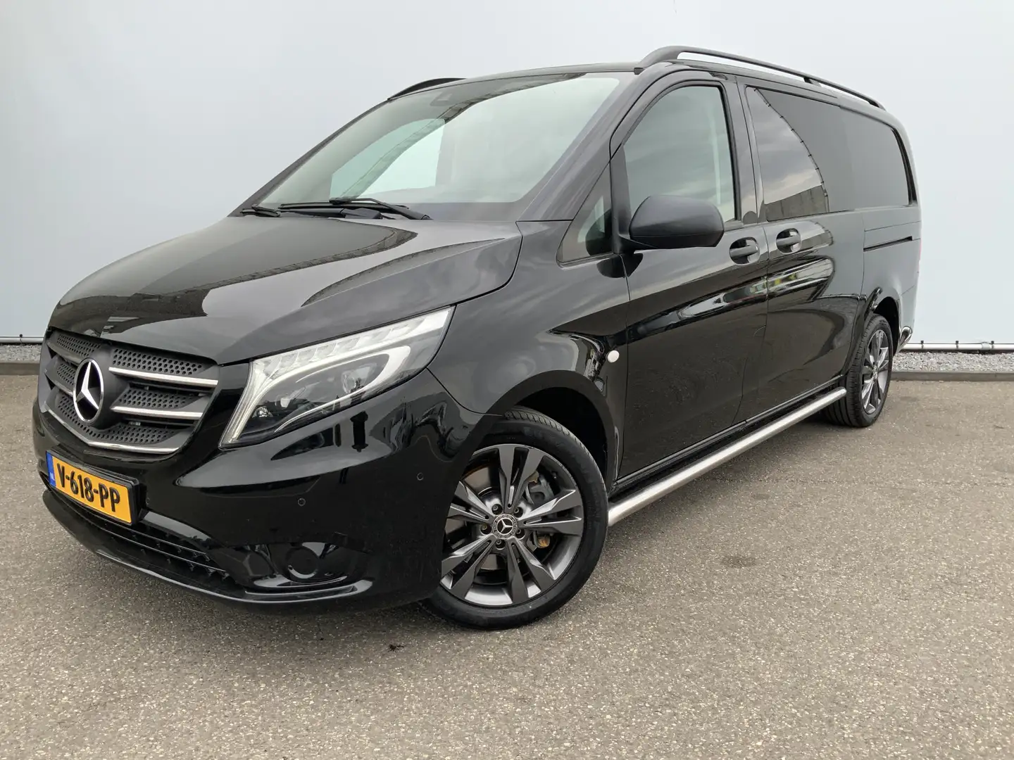 Mercedes-Benz Vito 119 CDI Lang Automaat Dub Cab Dub Schuifdeur Airco Noir - 1