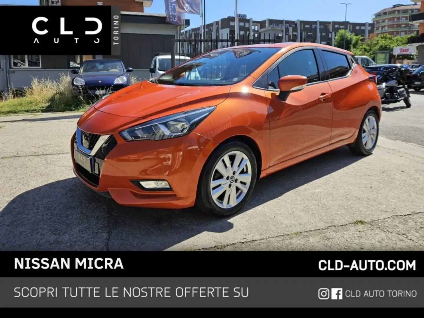 Nissan Micra IG-T 100 5 porte Arancione - 1