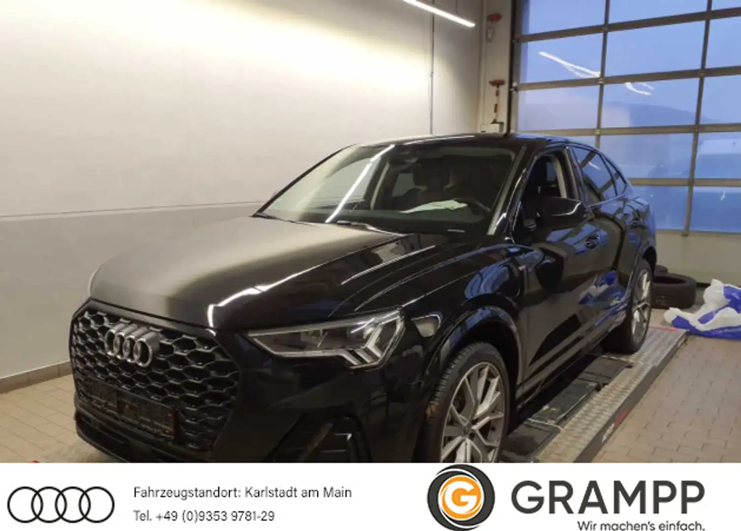 Audi Q3 45 TFSI e S line S-tronic +BUSINESS Schwarz - 1