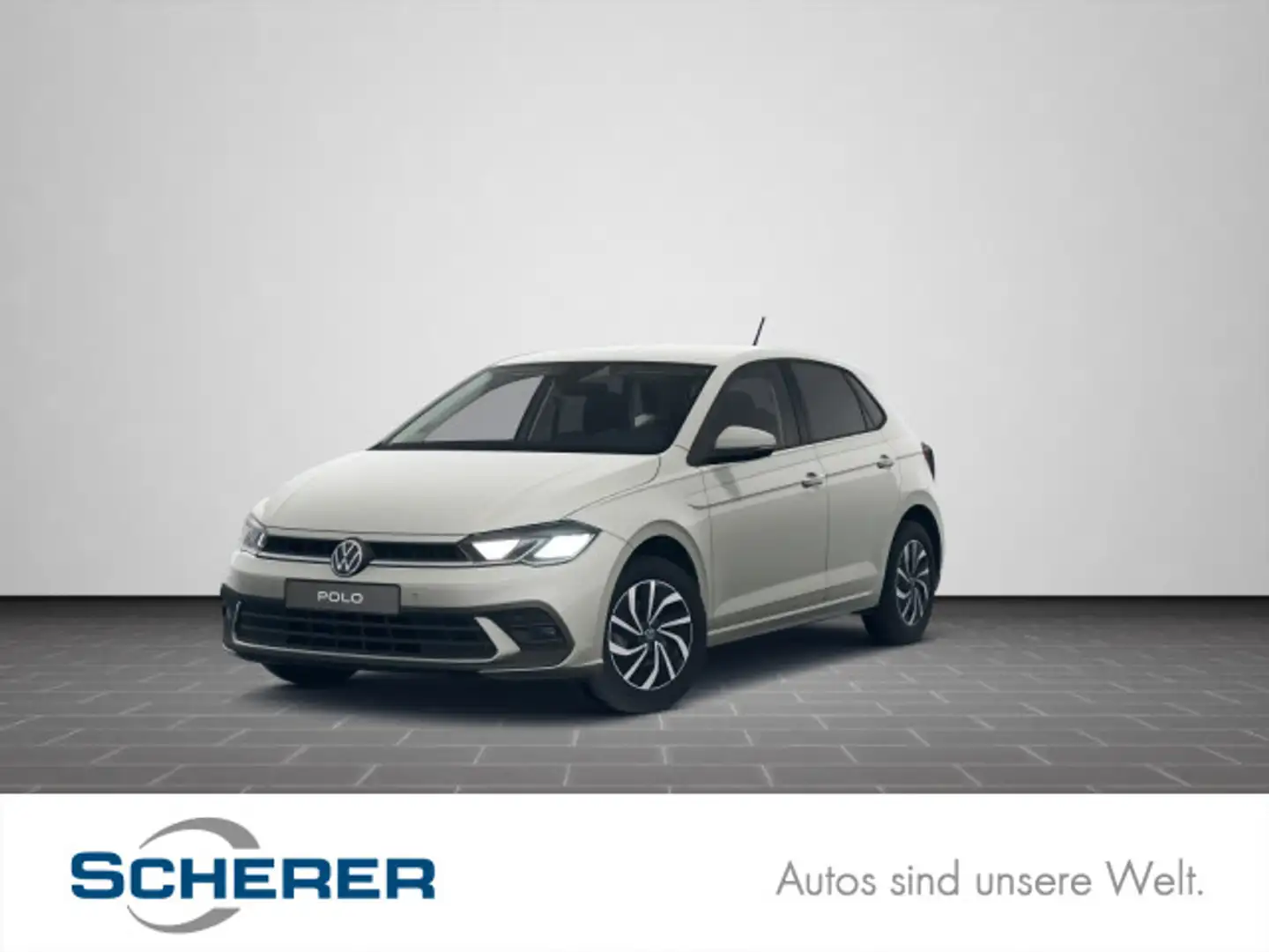 Volkswagen Polo *Life* 1,0 l TSI DSG Travel Assist ACC IQ.D Grau - 1
