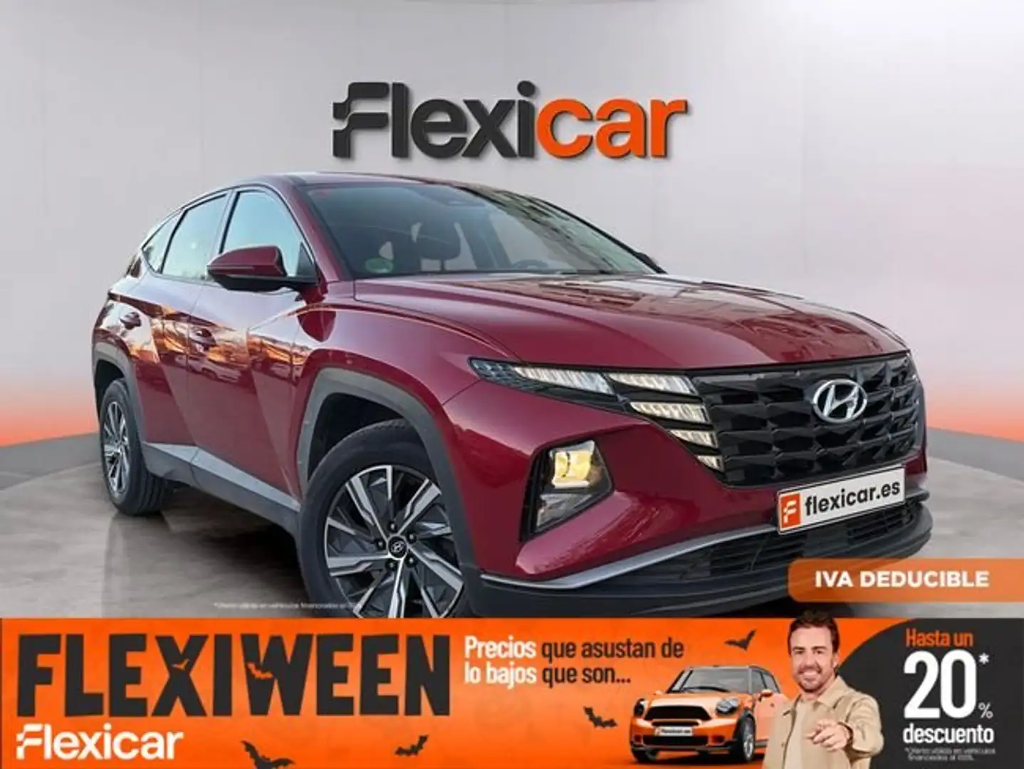 Hyundai TUCSON 1.6 TGDI HEV Nline Sky AT Rojo - 1