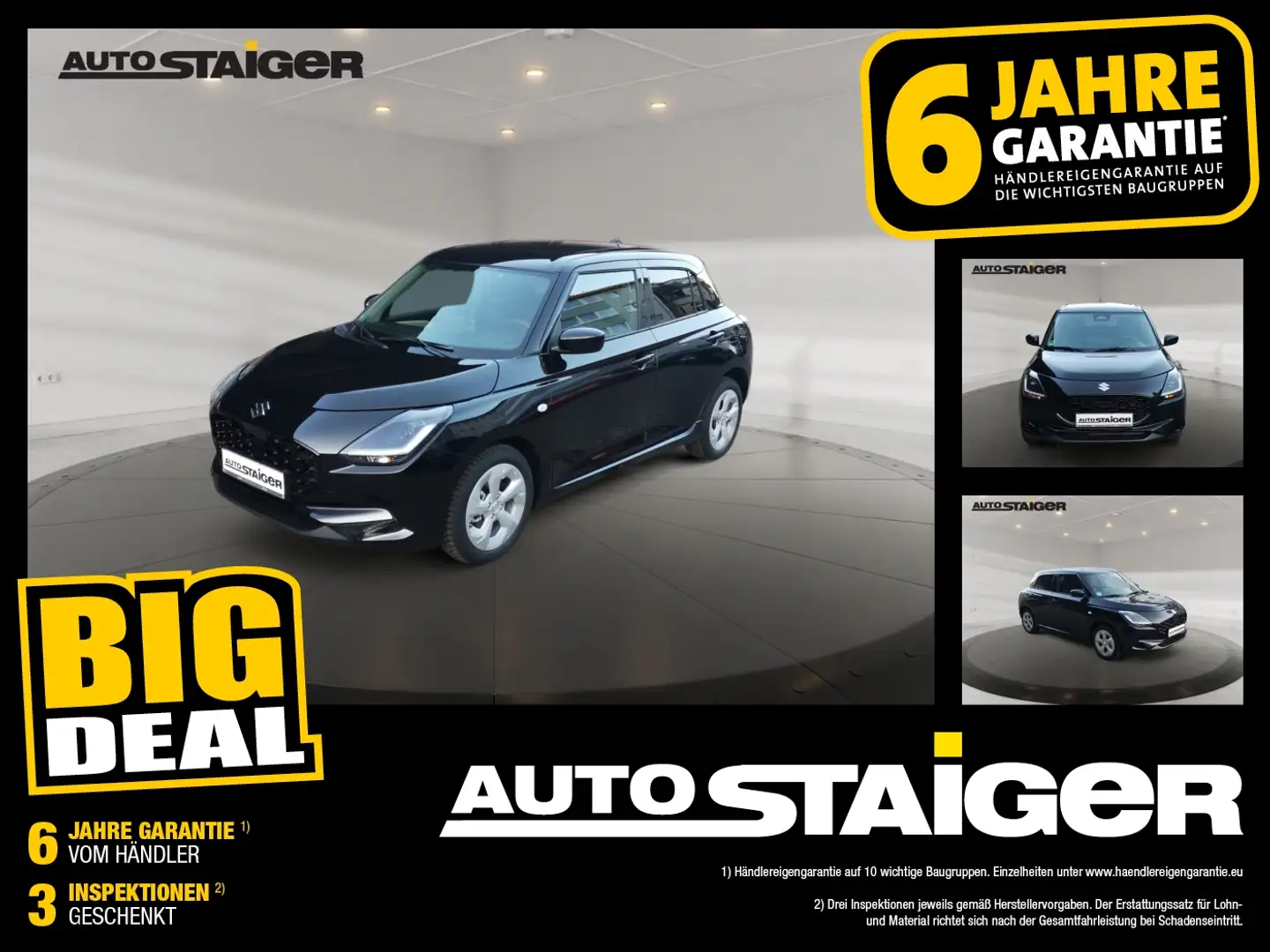 Suzuki Swift 1.2 Comfort Automatik*PDC*Rückfahrkamera Nero - 1