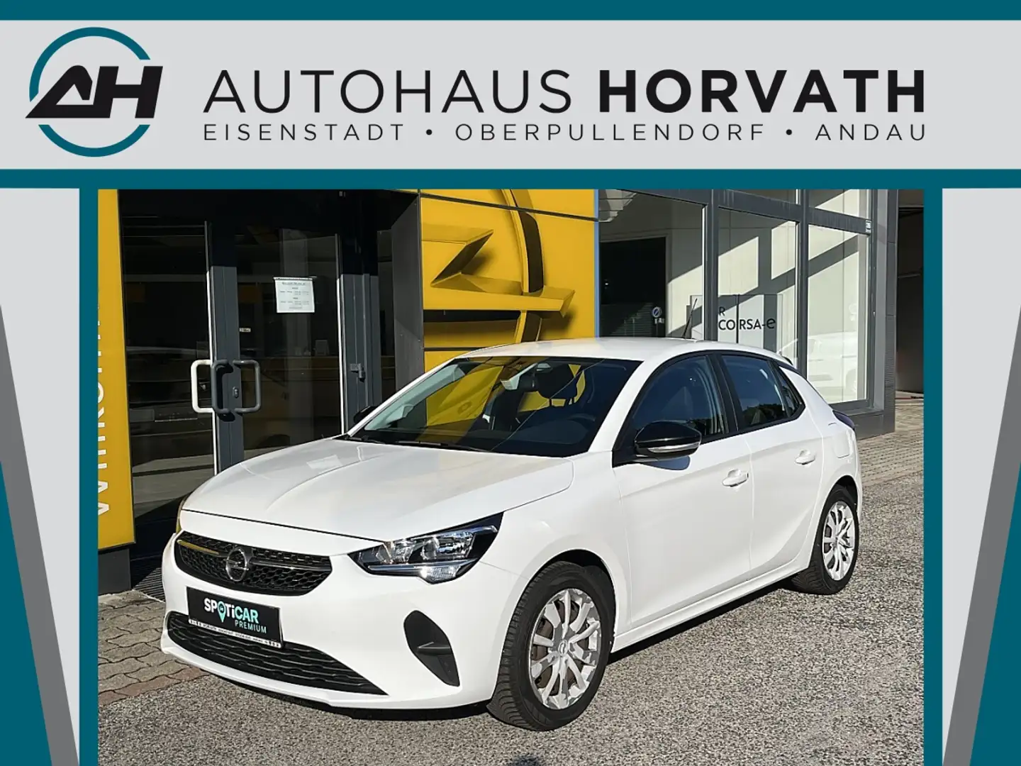 Opel Corsa 1,2 Edition Weiß - 1