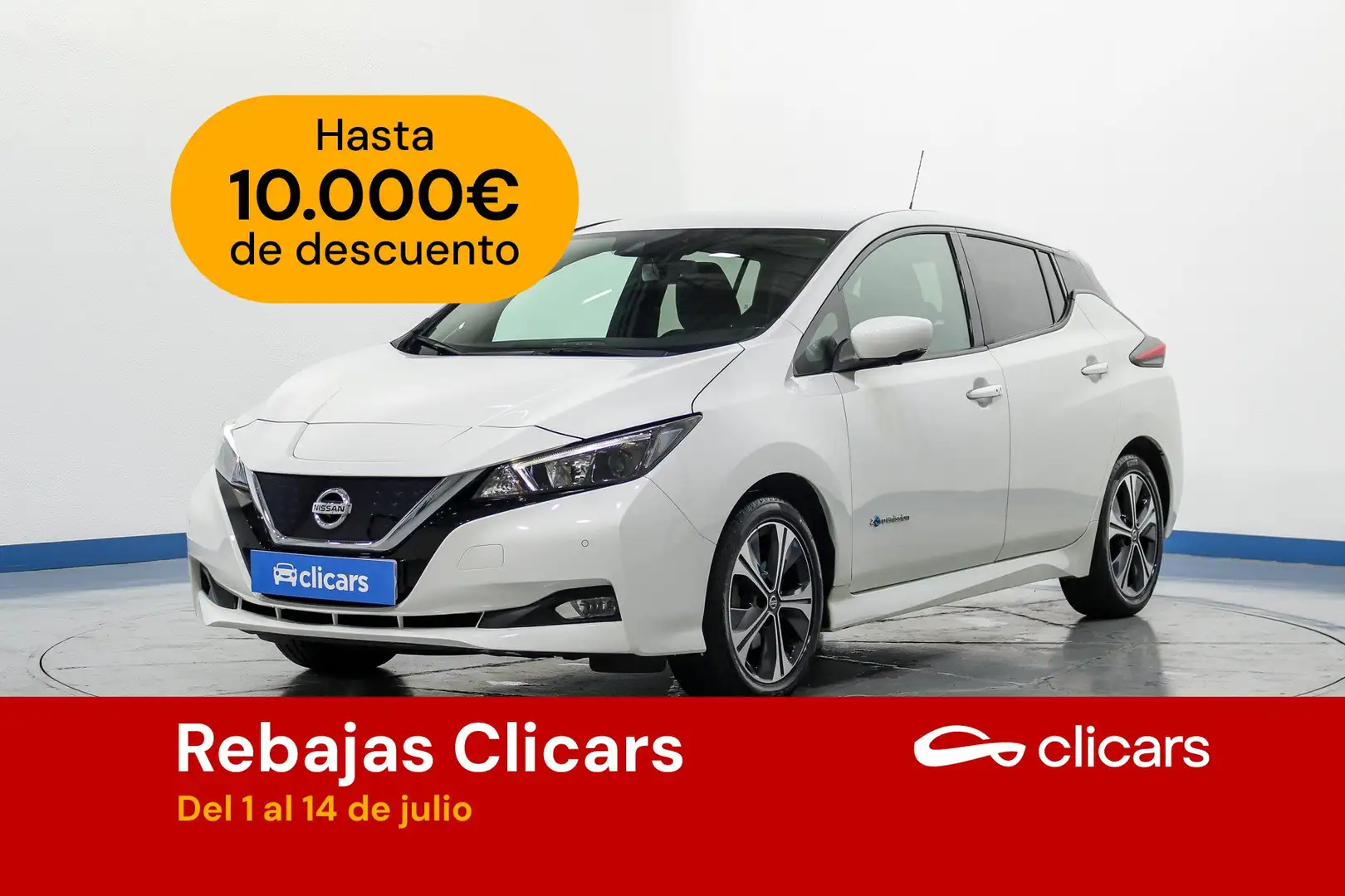 Nissan Leaf 40 kWh N-Connecta White - 1