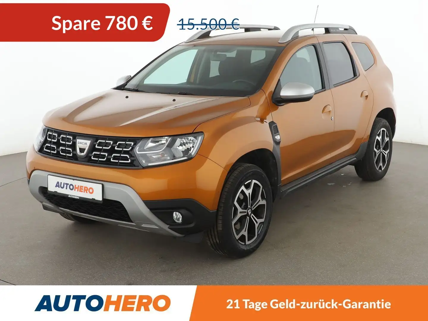 Dacia Duster 1.3 TCe Prestige *NAVI*TEMPO*CAM*PDC*SHZ* Gold - 1