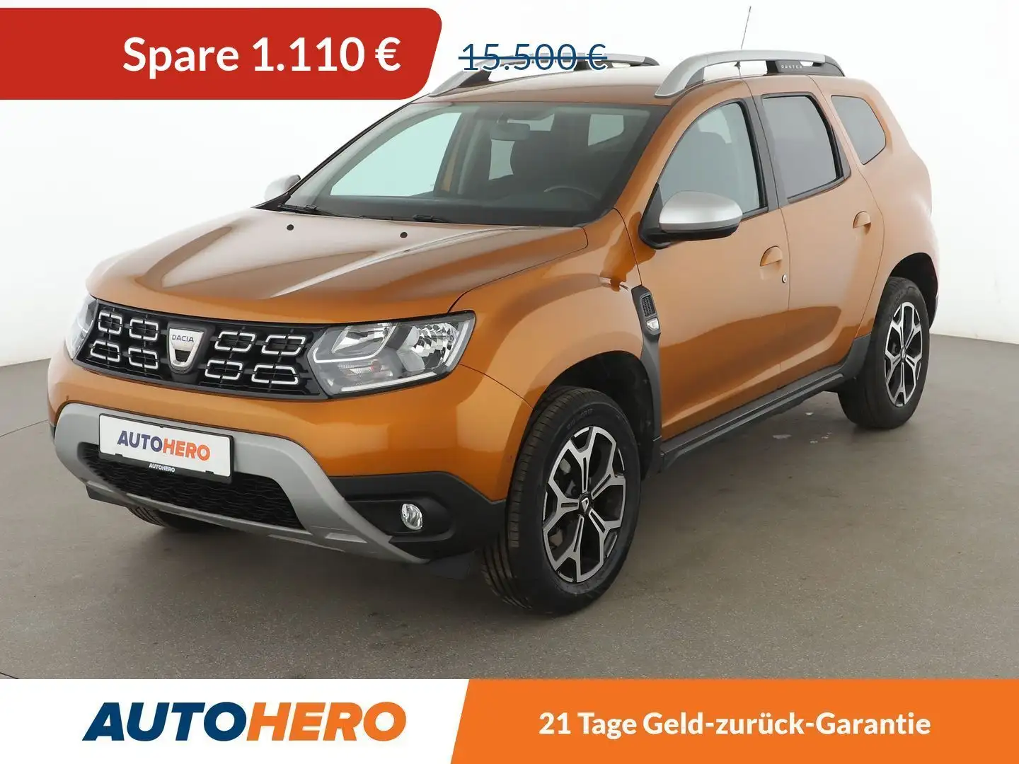 Dacia Duster 1.3 TCe Prestige *NAVI*TEMPO*CAM*PDC*SHZ* Or - 1