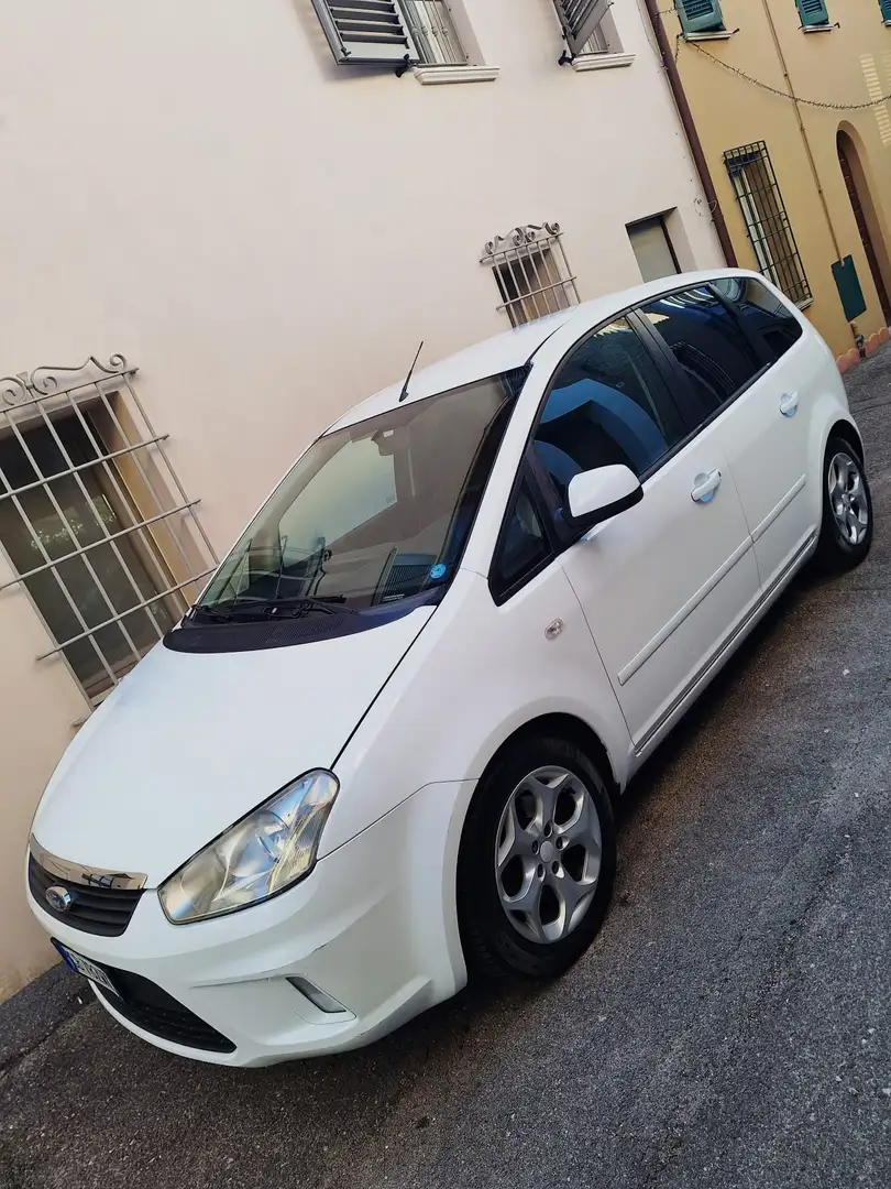 Ford C-Max C-Max I 2010 1.6 tdci Titanium c/esp 90cvv Bianco - 1