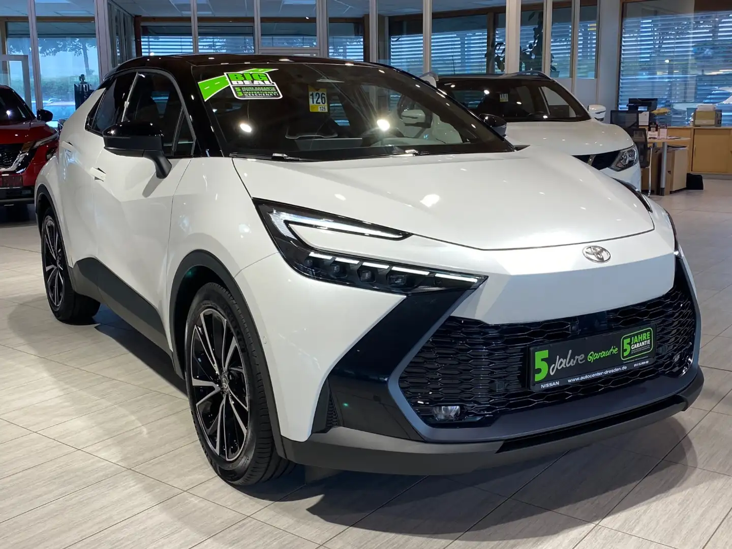 Toyota C-HR 2.0 FWD Lounge ACC+LED+Navi+SHZ+2xKlima Schwarz - 2