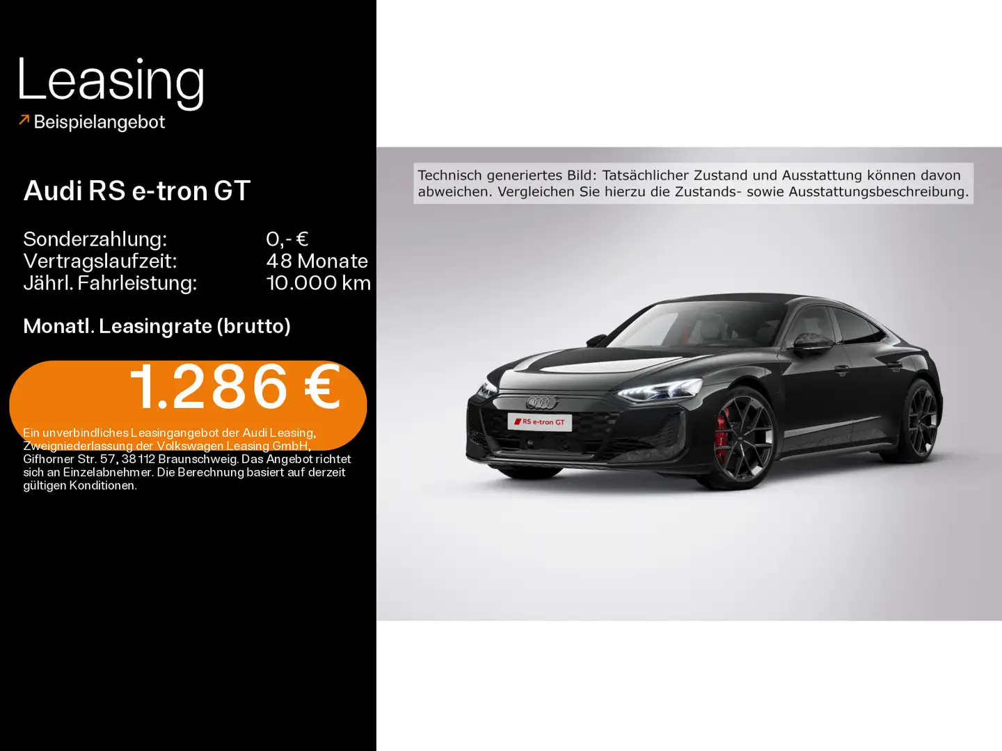 Audi RS e-tron GT perf. qu. Carbon*Keramik*Air*B&O*Hu Schwarz - 1