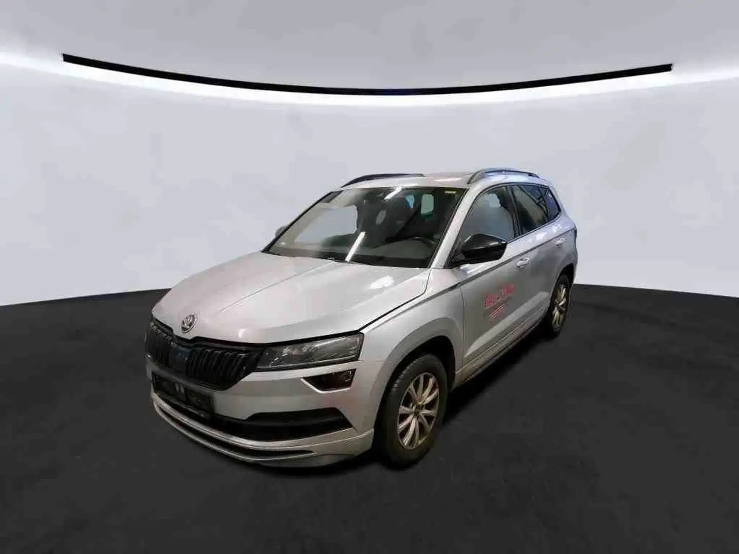 Skoda Karoq Sportline 4x4 2.0TDI DSG LED Navi SHZ AHK Silber - 1