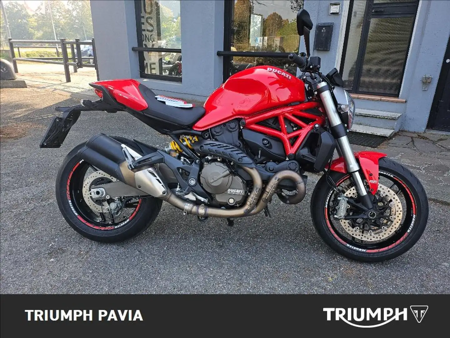 Ducati Monster 821 Red Grigio - 1