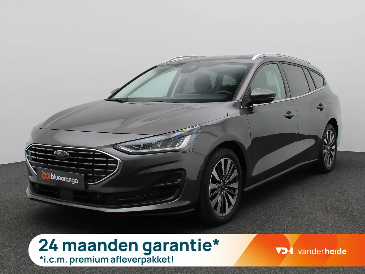 Ford Focus Wagon 1.0 EcoBoost Hybrid Titanium X 155PK Aut. Ad Grau - 1