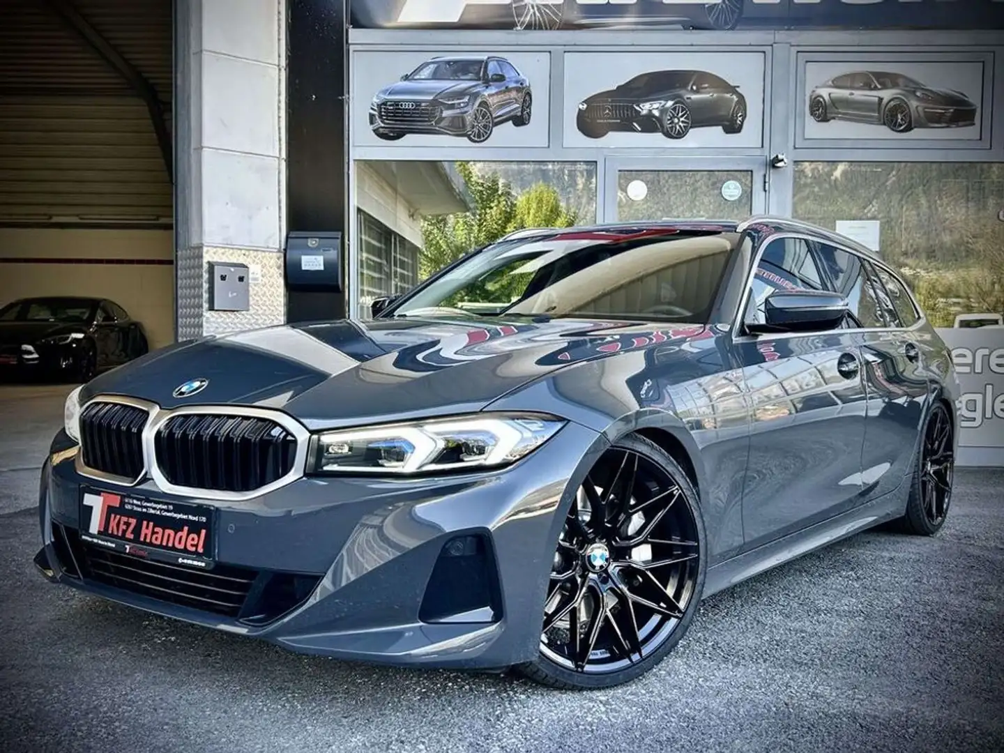 BMW 330 d xDrive ''KW-Gewinde-20-Zoll'' Grau - 2