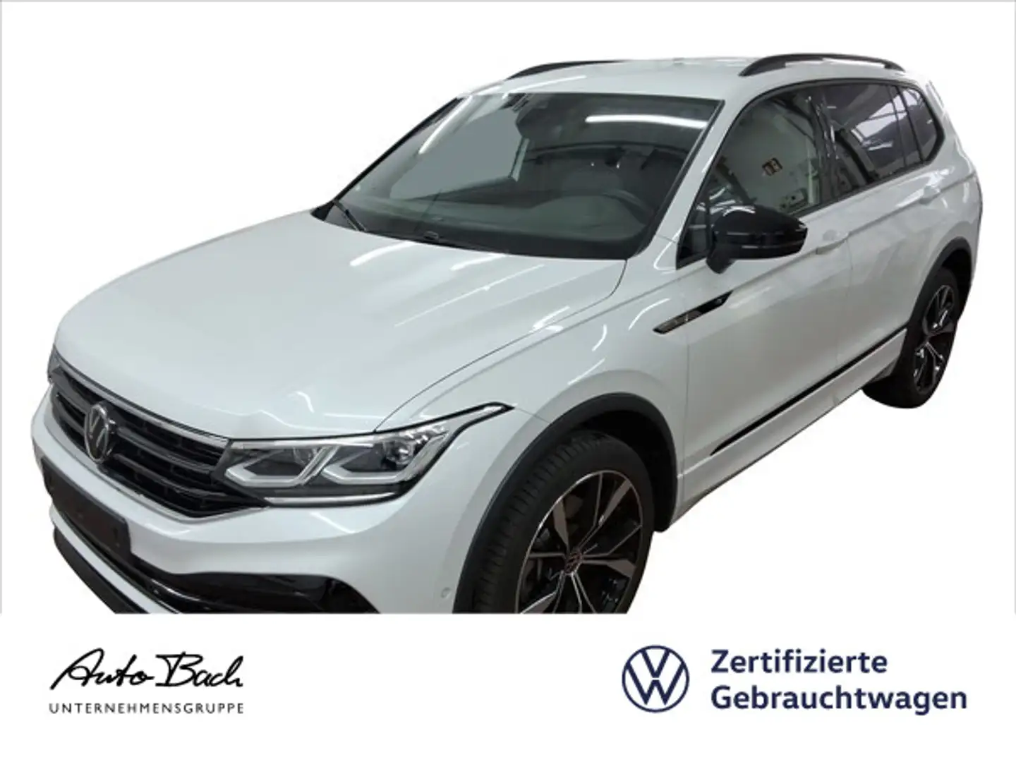 Volkswagen Tiguan Allspace 2.0 TDI DSG R-Line, Navi, LED-Ma Weiß - 1