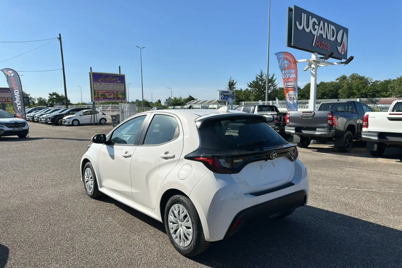 Toyota Yaris HYBRIDE 116 BVA DYNAMIC Blanc - 2