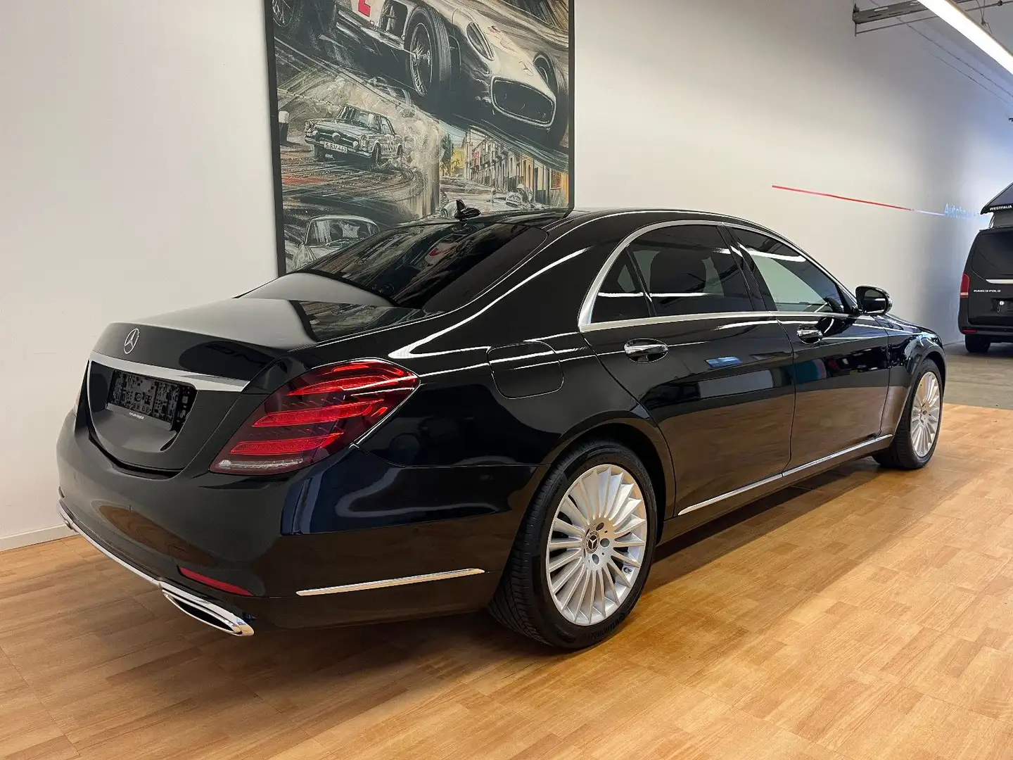Mercedes-Benz S 350 S350d lang Chauffeur Pano ferngest. Parken Noir - 2