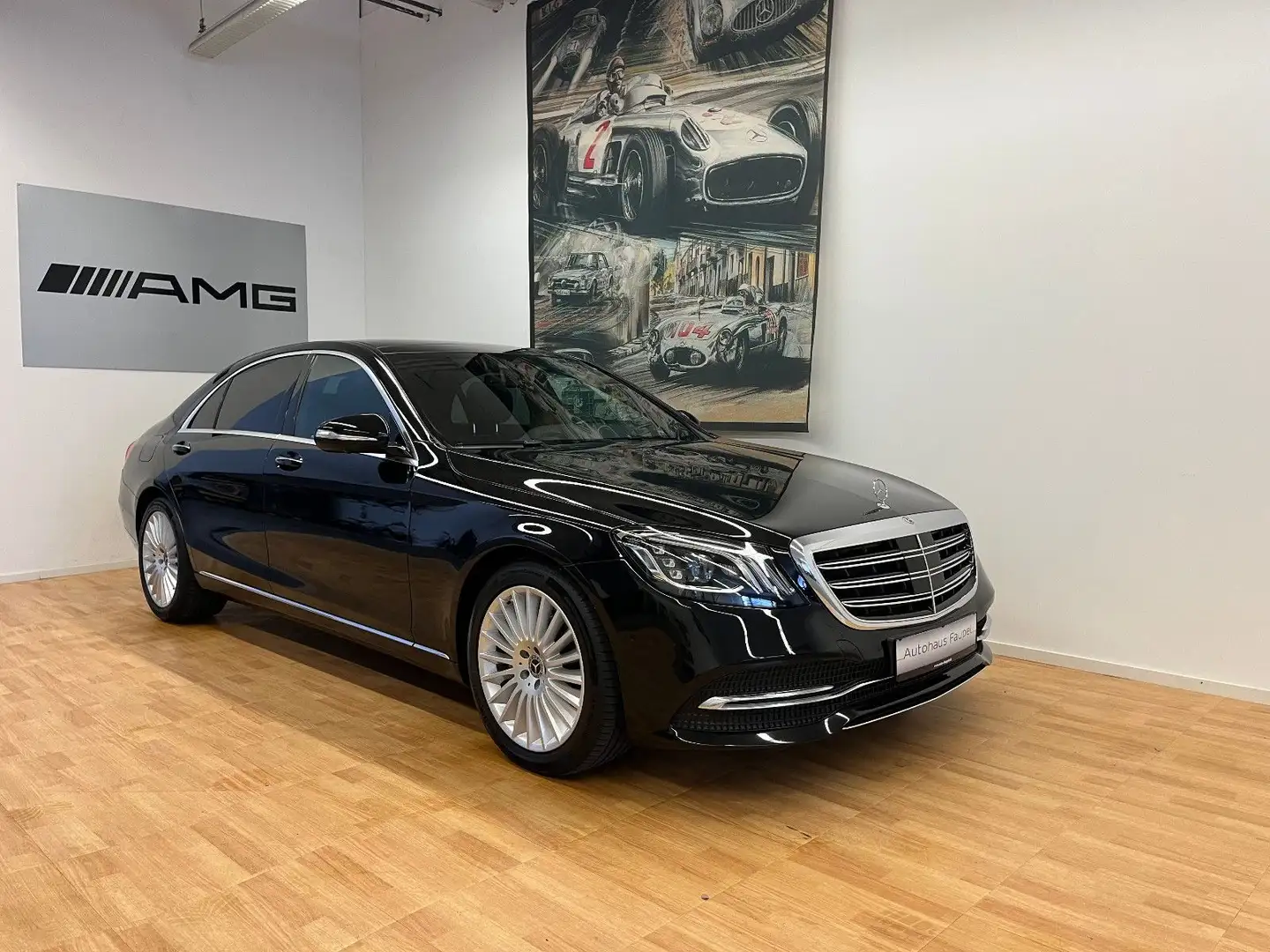Mercedes-Benz S 350 S350d lang Chauffeur Pano ferngest. Parken Noir - 1
