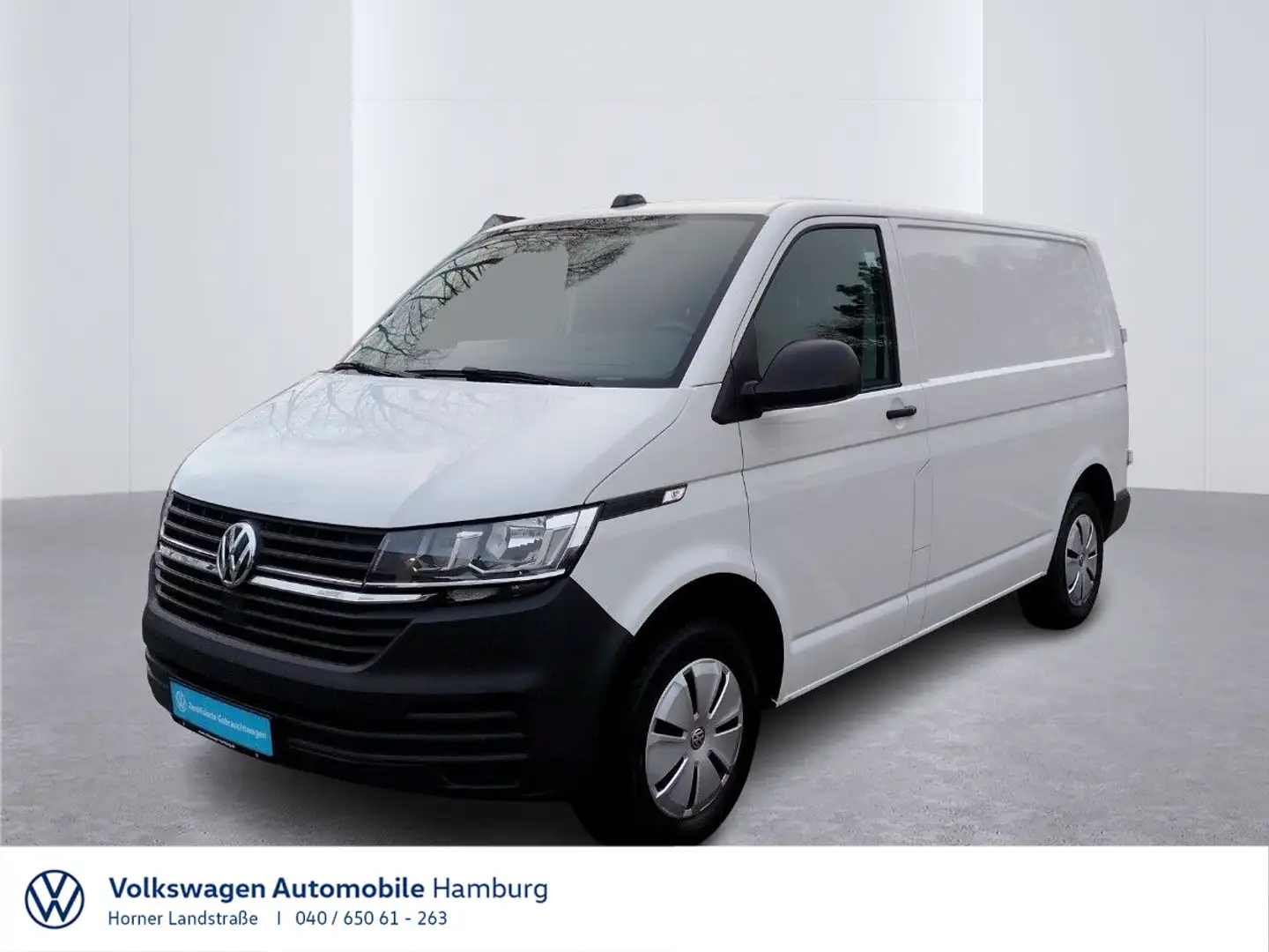 Volkswagen T6.1 Transporter T6.1 Kasten EcoProfi 2.0TDI Einparkhilfe 3Sitzer Weiß - 1
