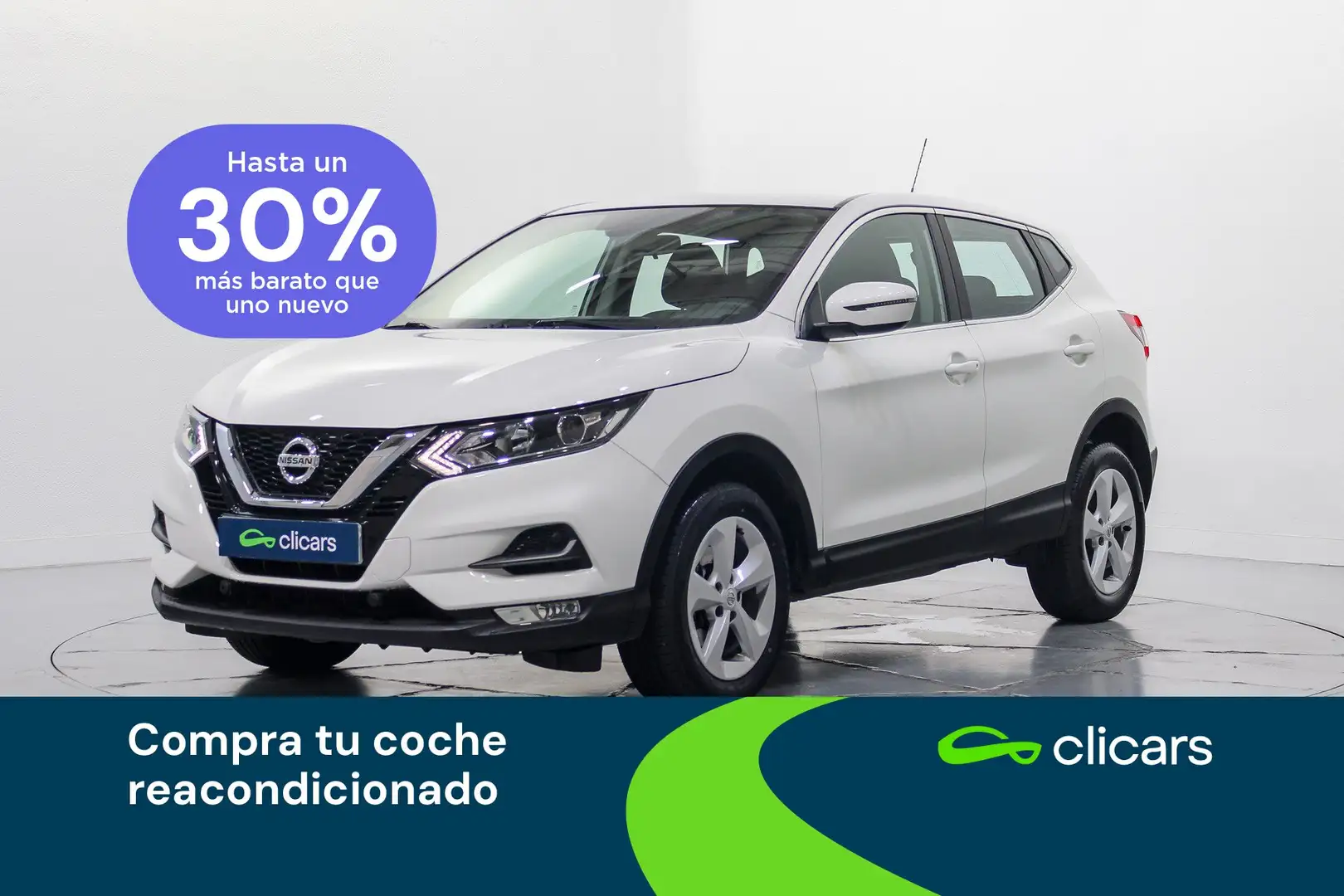 Nissan Qashqai 1.5dCi Acenta 4x2 85kW Blanco - 1