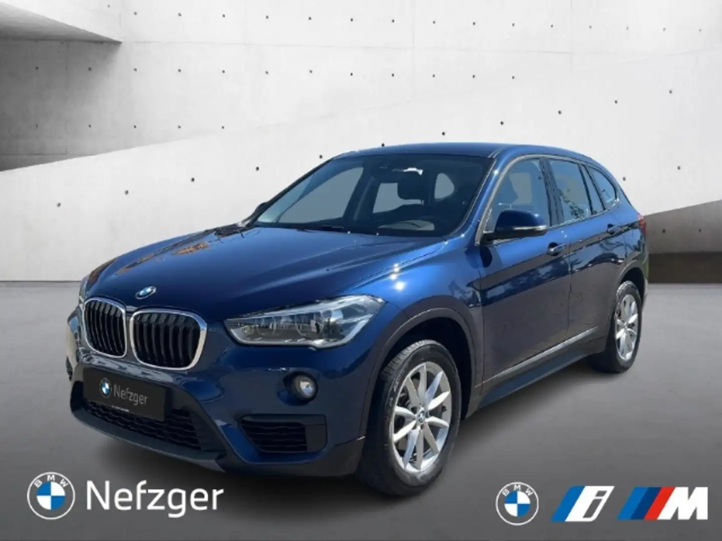 BMW X1 sDrive18i Advantage LED HiFi PDC Bleu - 1