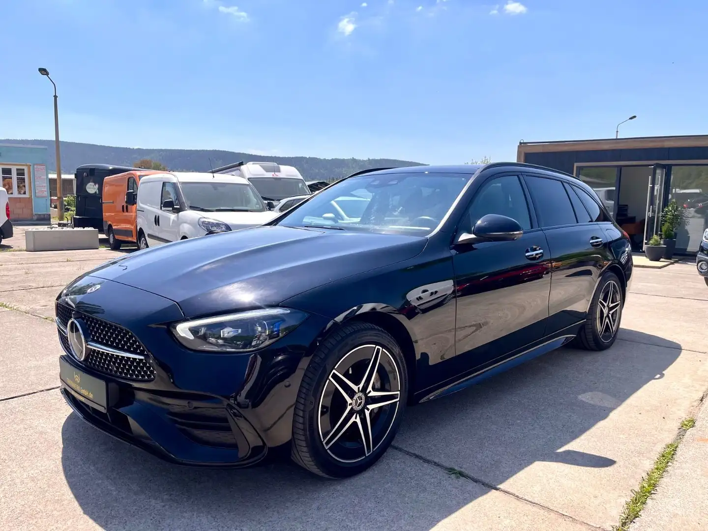 Mercedes-Benz C 300 T e AMG-Line LED ACC Sitzlüftung Noir - 1