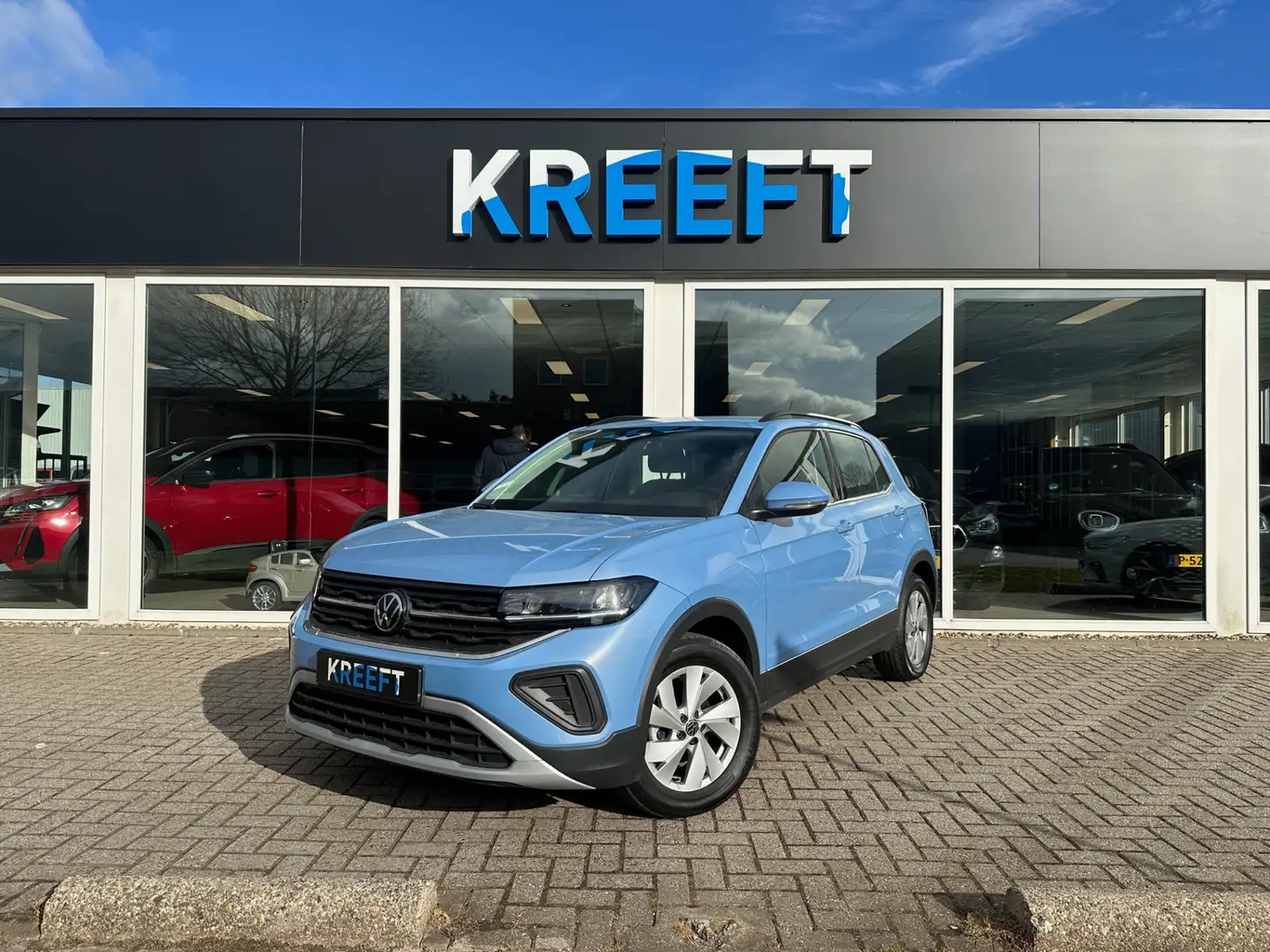 Volkswagen T-Cross 1.0 TSI App Connect Blauw - 1