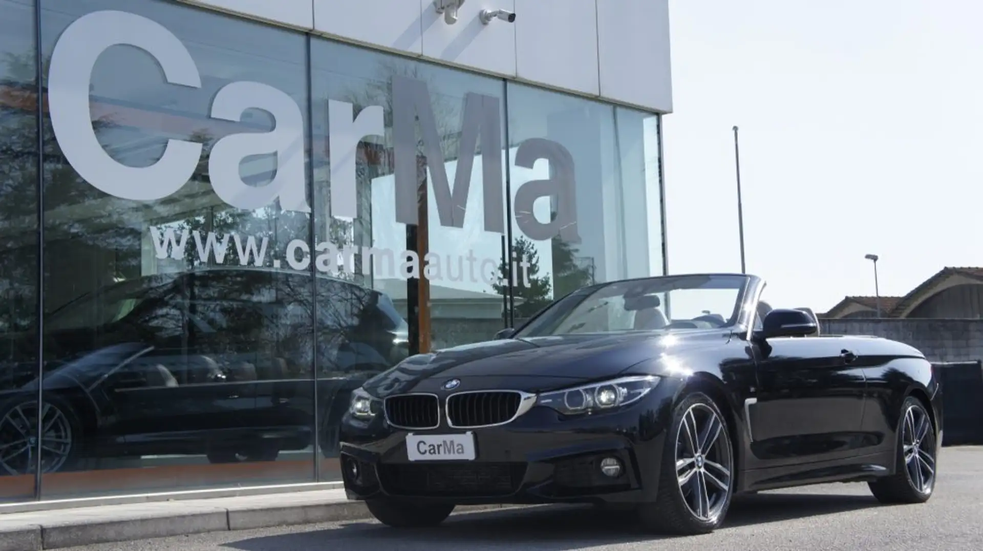BMW 430 d Cabrio Msport TAGLIANDI UFFICIALI BMW Negro - 1