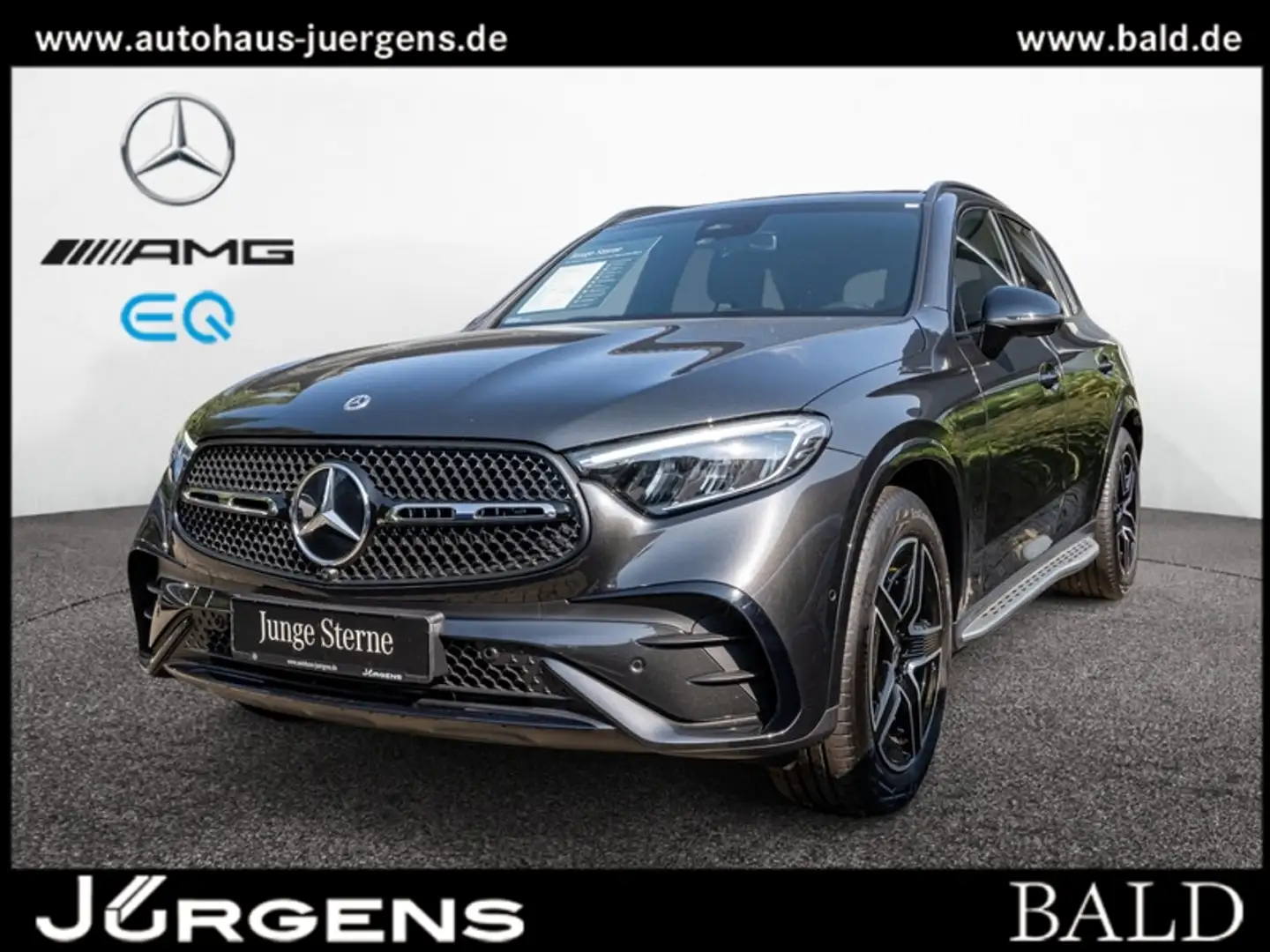 Mercedes-Benz GLC 300 4M AMG-Sport/360/Pano/AHK/Night/Memo/19" Grau - 2
