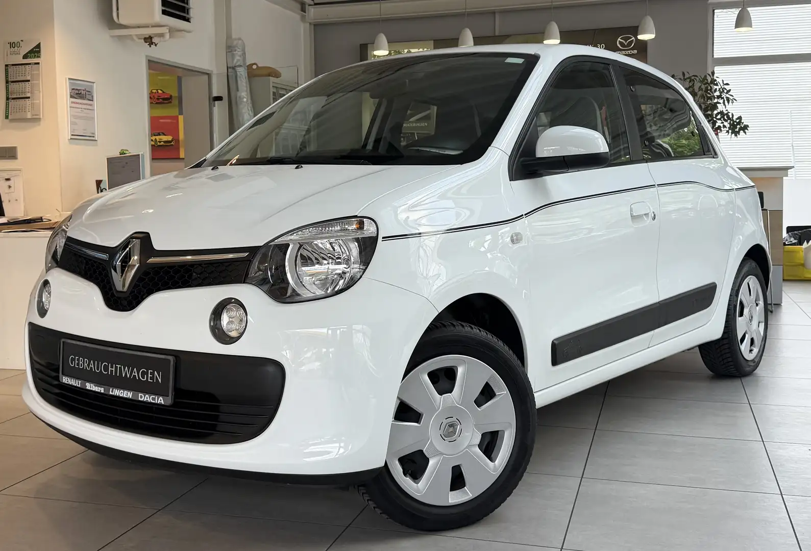 Renault Twingo Dynamique 1-Hand Klima Einparkhilfe Bluetooth Weiß - 1