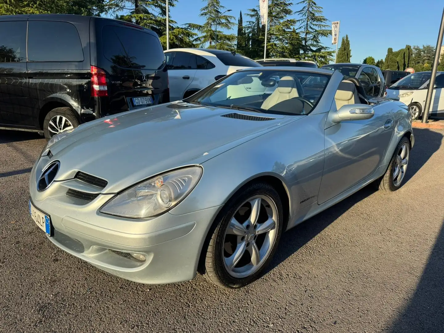 Mercedes-Benz SLK 200 SLK 200 k Argento - 1
