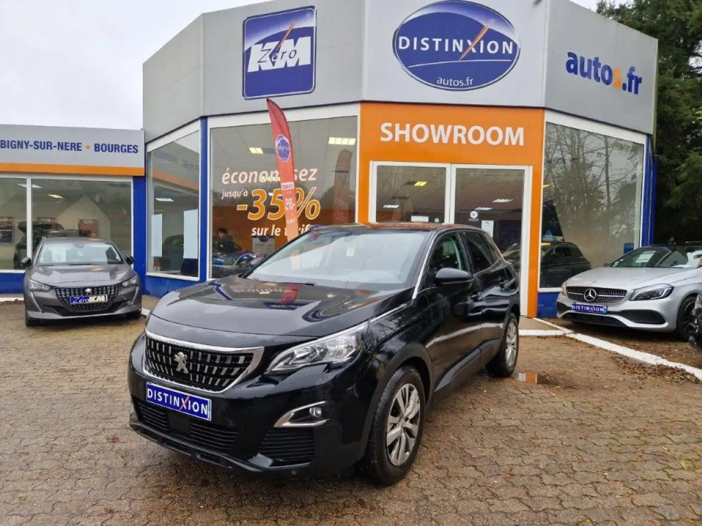 Peugeot 3008 1.2i - 130 - ACTIVE BUSINESS Noir - 1