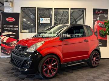 GTO Sport RED on Black Mopedauto Microcar 45 KM