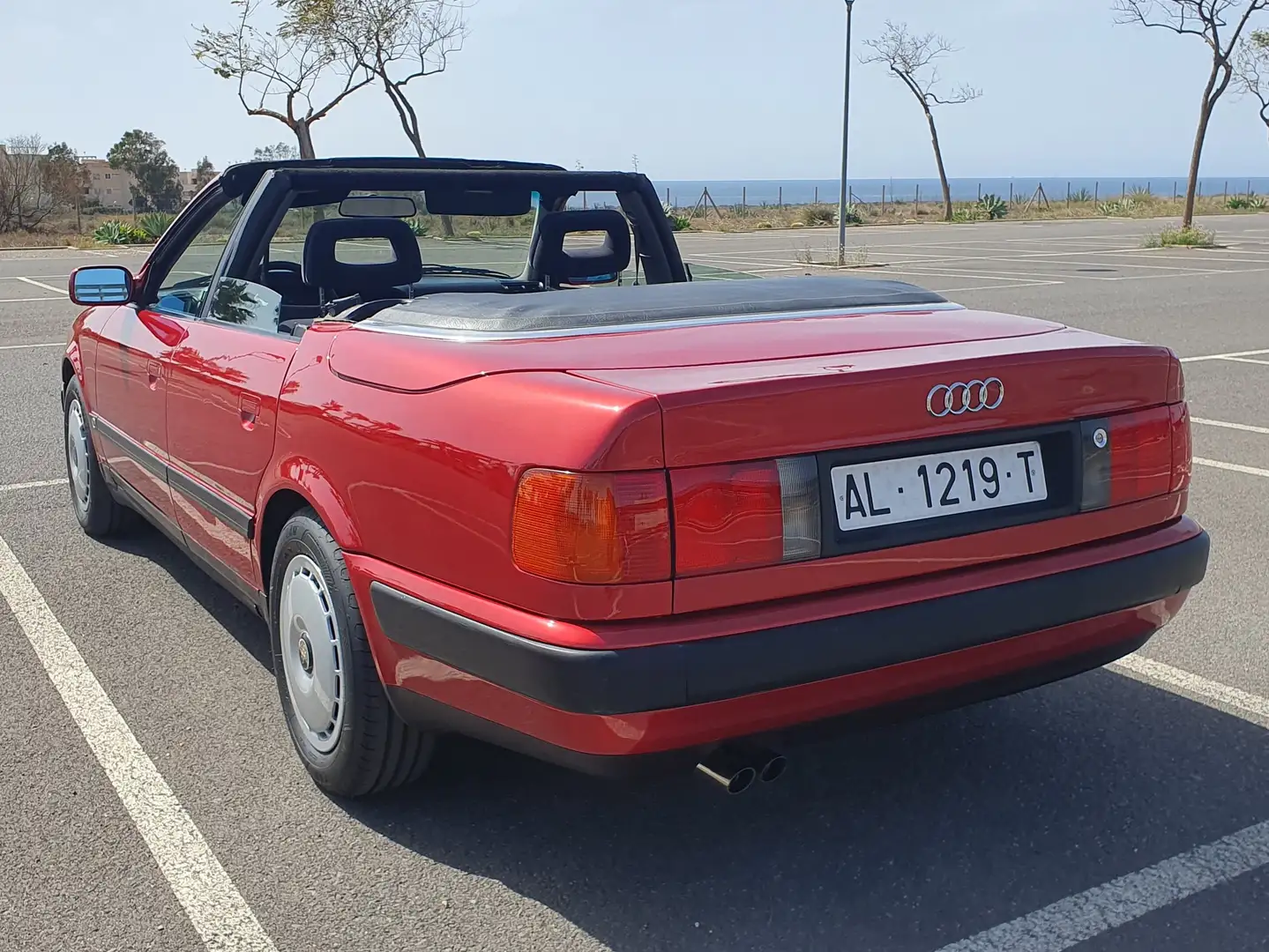 Audi 100 2.8 Aut. Kırmızı - 2