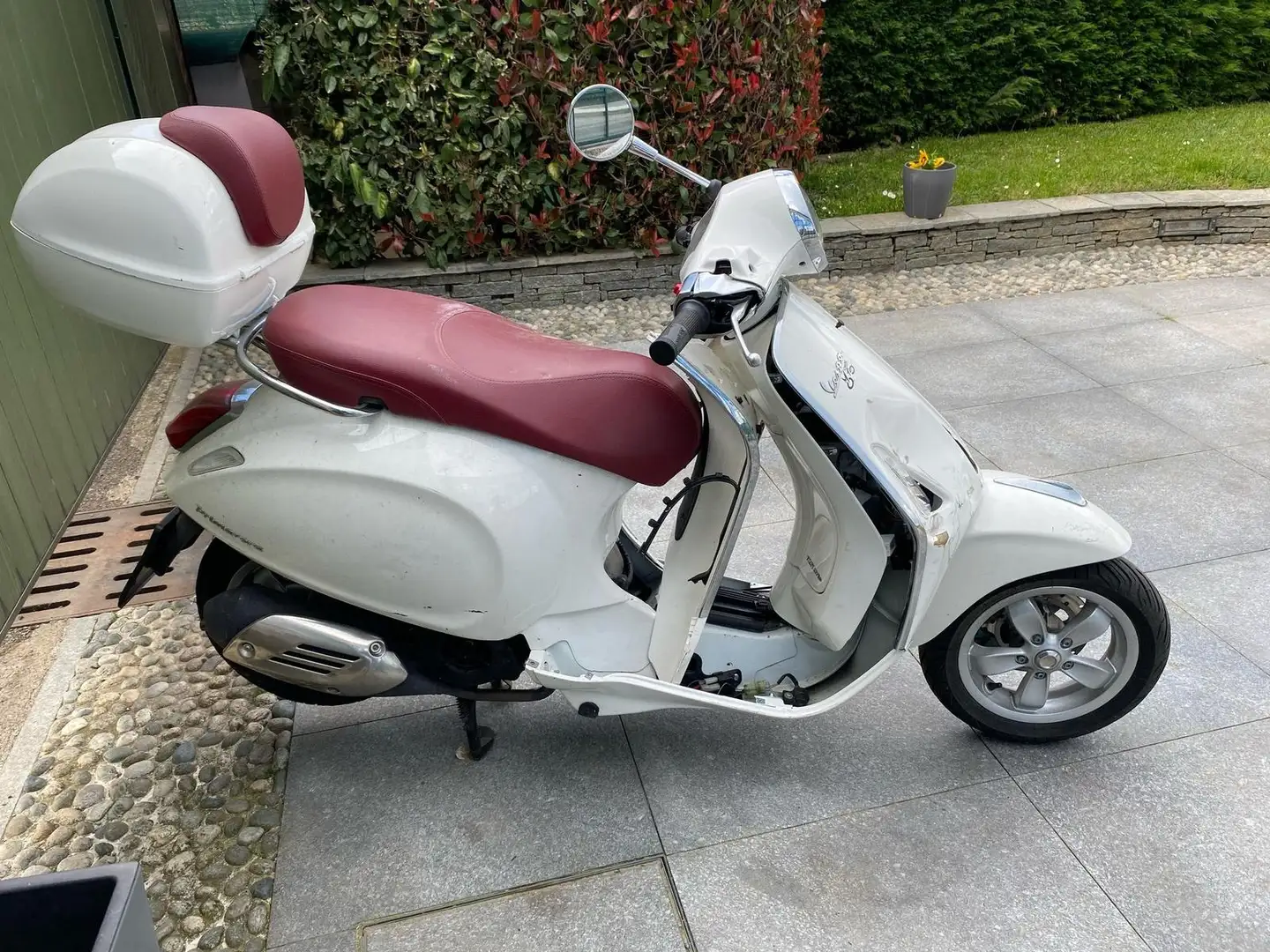 Vespa 125 Weiß - 1