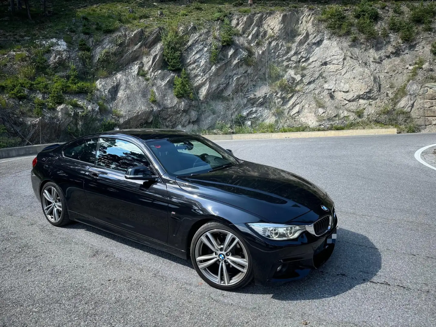 BMW 420 Serie 4 Coupe 420d Msport 184cv auto Nero - 1