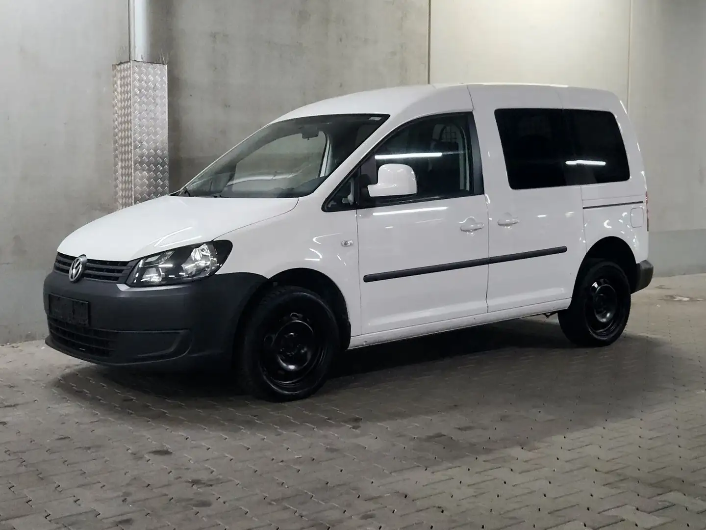 Volkswagen Caddy Kombi Trendline 4Motion Automatik Standhei Weiß - 1