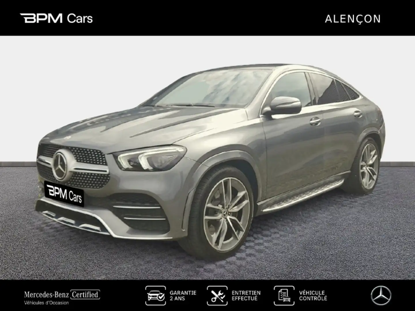 Mercedes-Benz GLE 350 350 de 194+136ch AMG Line 4Matic 9G-Tronic Gris - 1