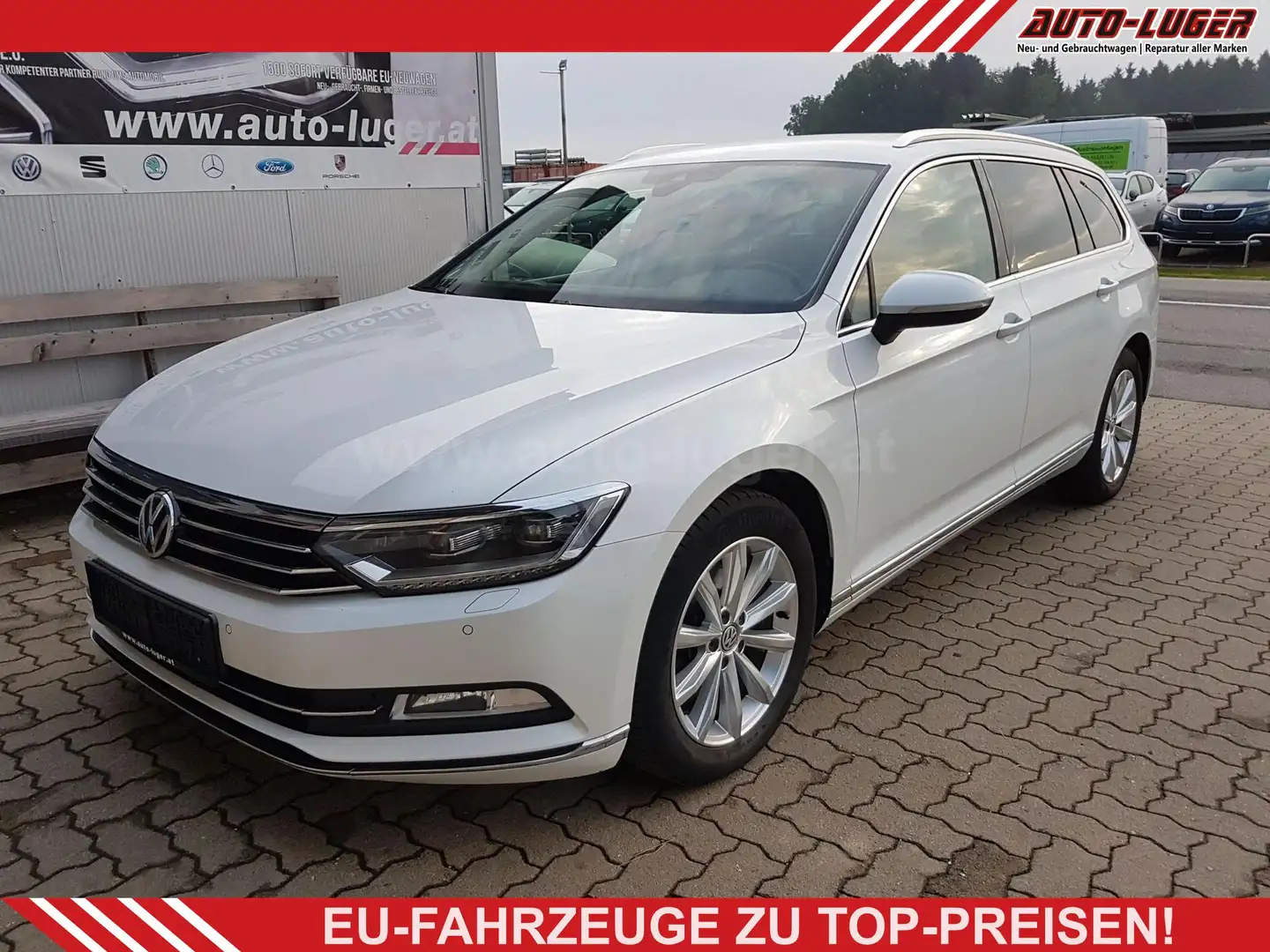 Volkswagen Passat Variant Highline BMT/Start-Stopp 2.0 TDI DSG AHK 110 kW... Blanc - 1