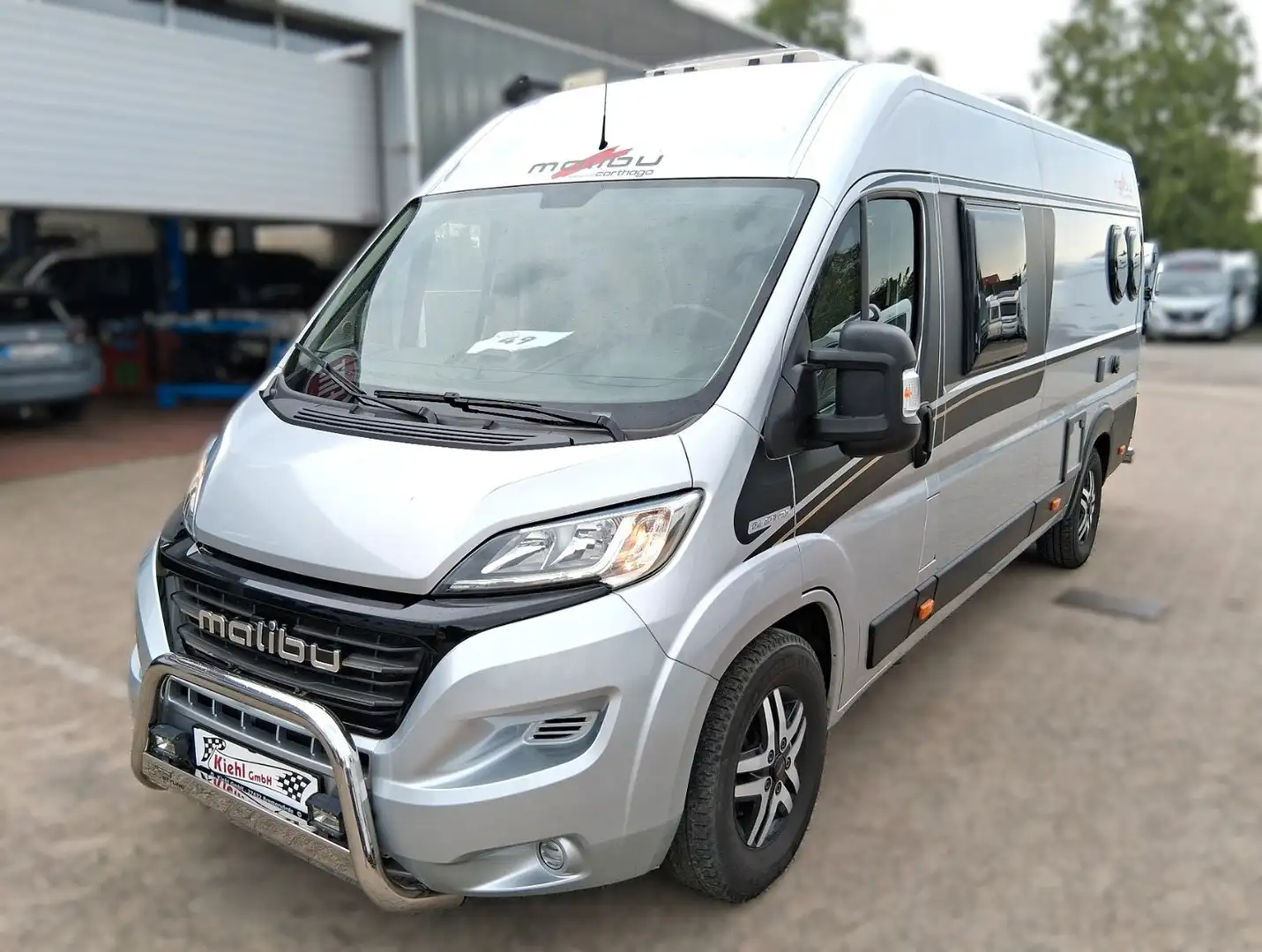 Malibu Van 640 LE -4t/Klima/Solar/Lithium/WR m. Vorrang Silber - 1