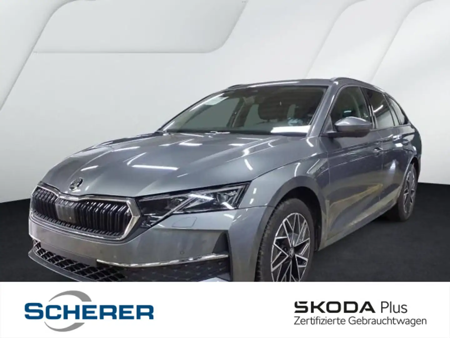 Skoda Octavia Combi Tour 2.0 TDI DSG MATRIX NAVI AHK 3 Grau - 1