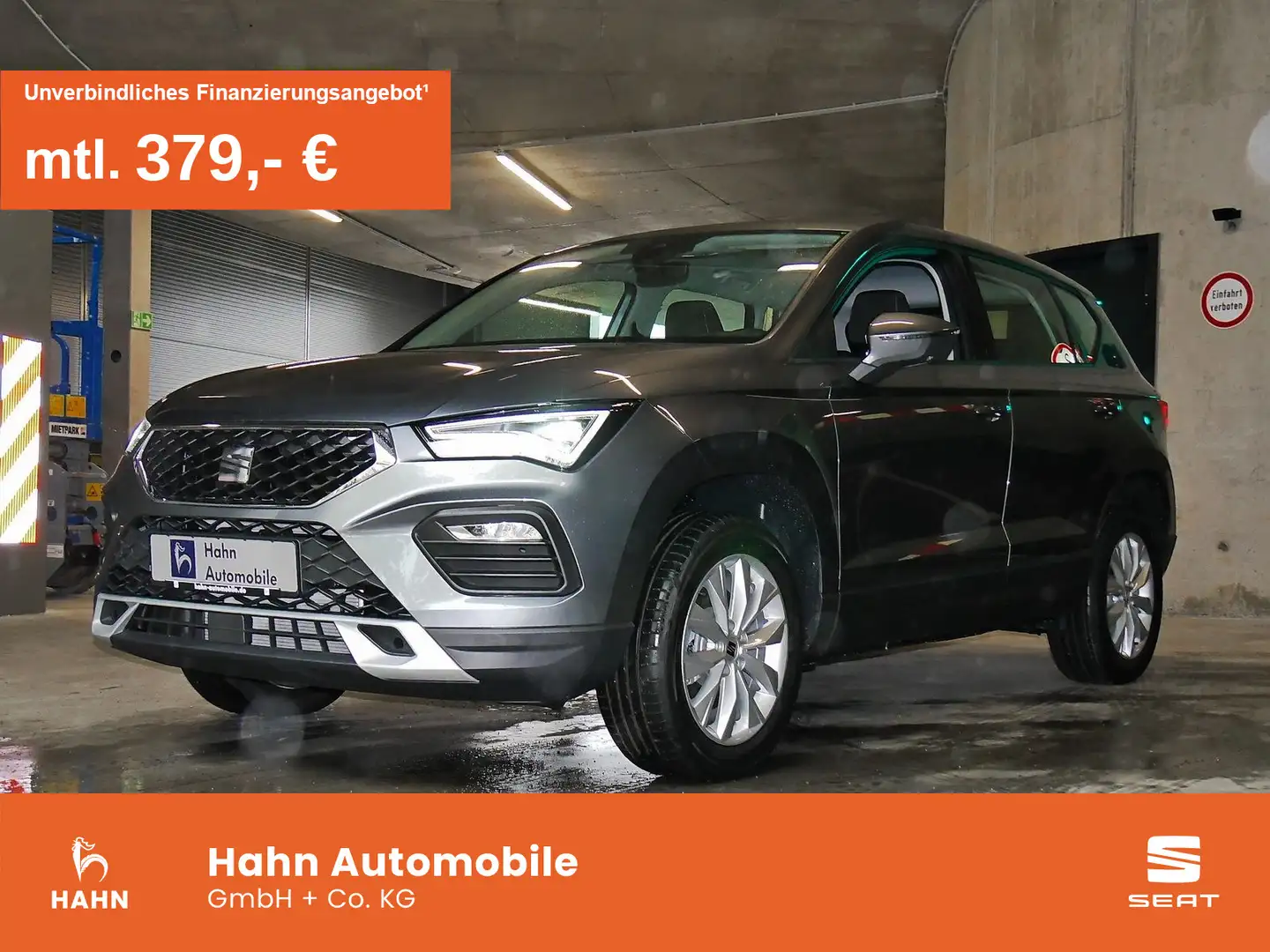 SEAT Ateca Style 2.0TDI 150PS DSG*Sensoren, Navi* Grau - 1