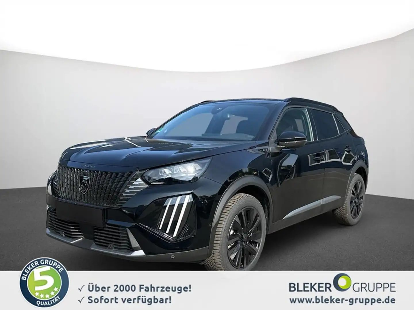 Peugeot 2008 GT HYBRID 145 e-DSC6 Noir - 1