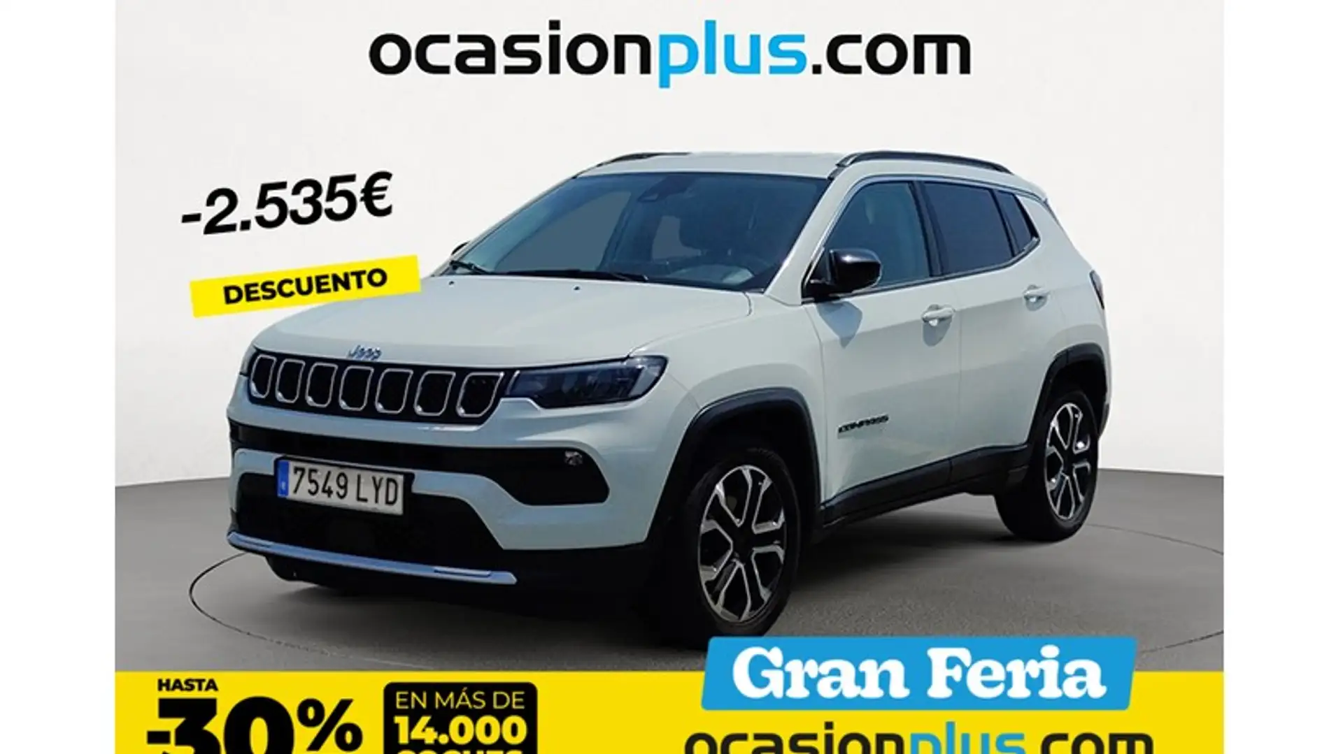 Jeep Compass 1.3 Gse T4 Night Eagle 4x2 130 Blanco - 1